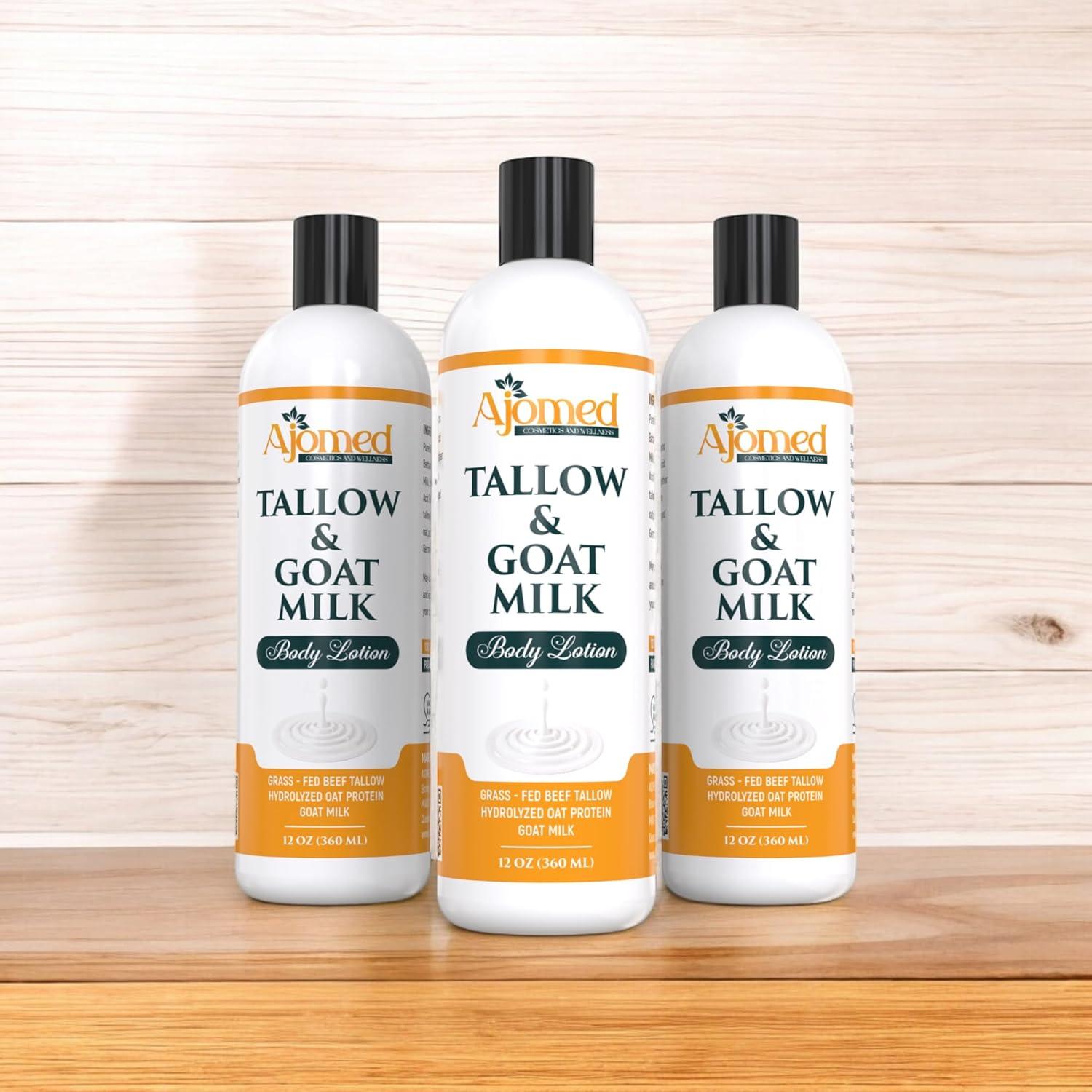 Loción Corporal Orgánica AJOMED 340 ml Avena y Miel