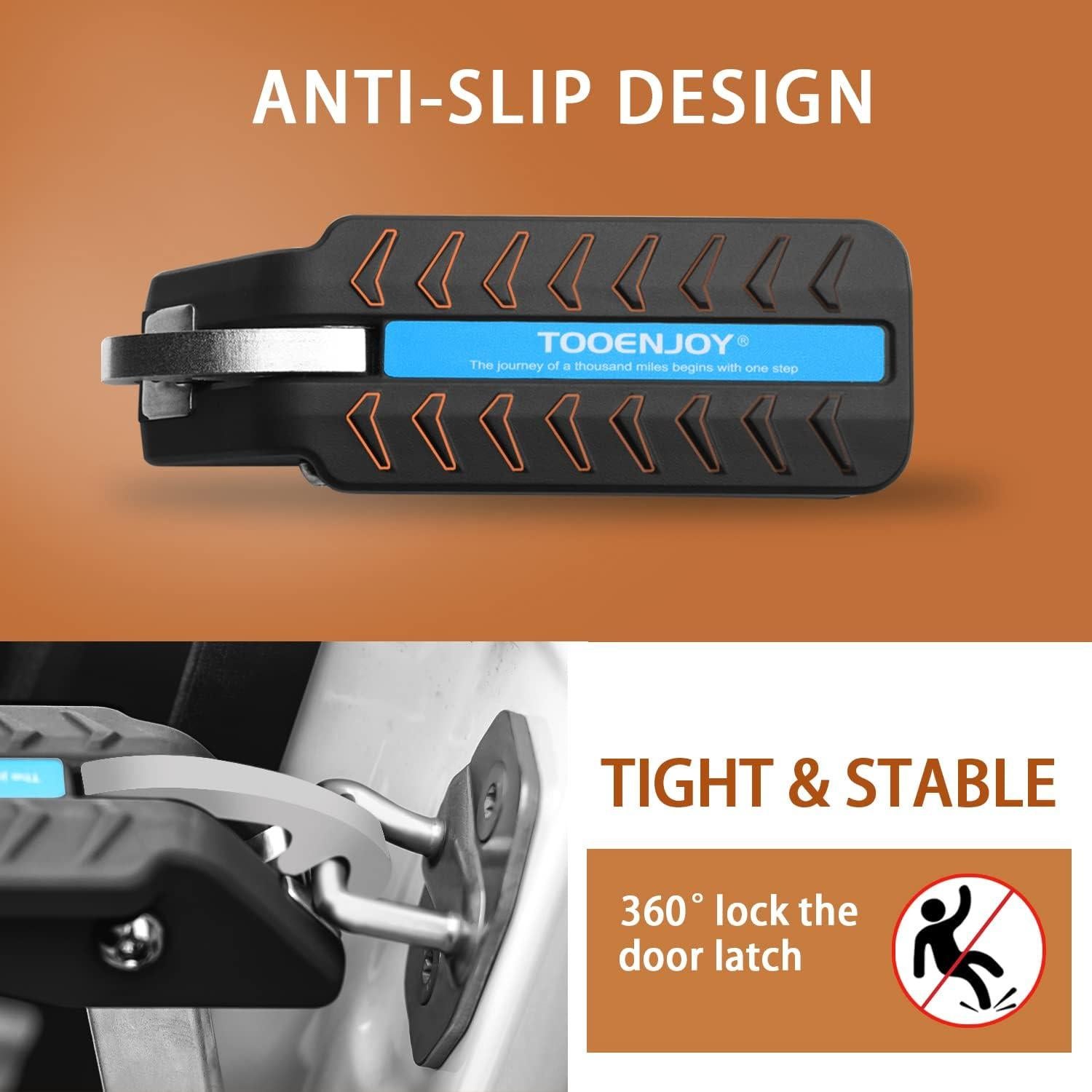 Escalón de Puerta de Coche TOOENJOY Ajustable 5 Marchas 181kg