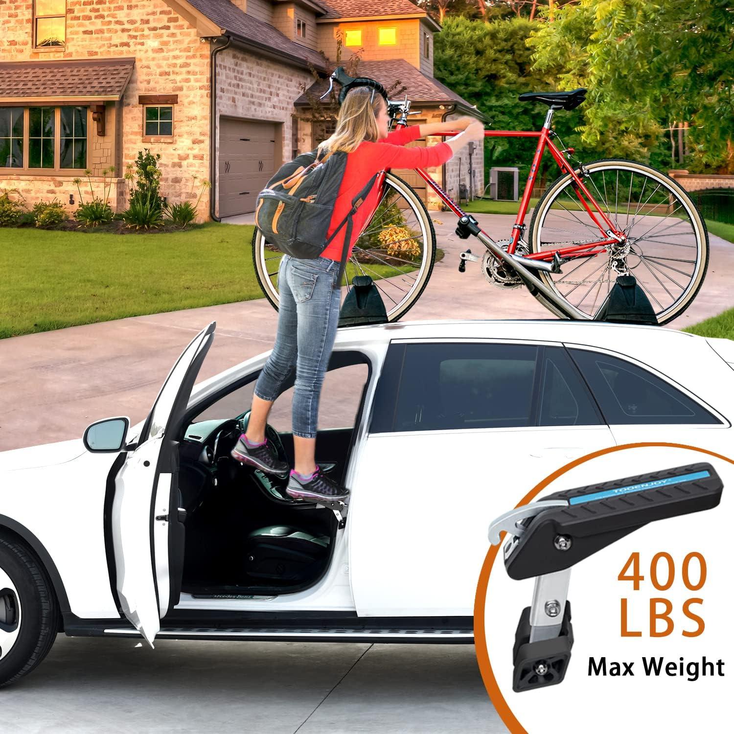 Escalón de Puerta de Coche TOOENJOY Ajustable 5 Marchas 181kg