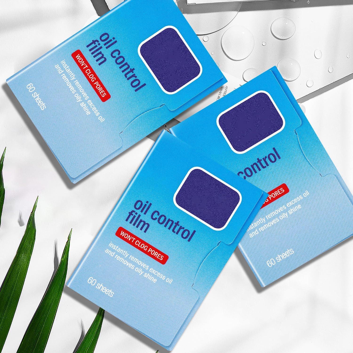 Hojas Absorbentes de Aceite COMFYTOUCH - 60 Unidades para Piel Grasa