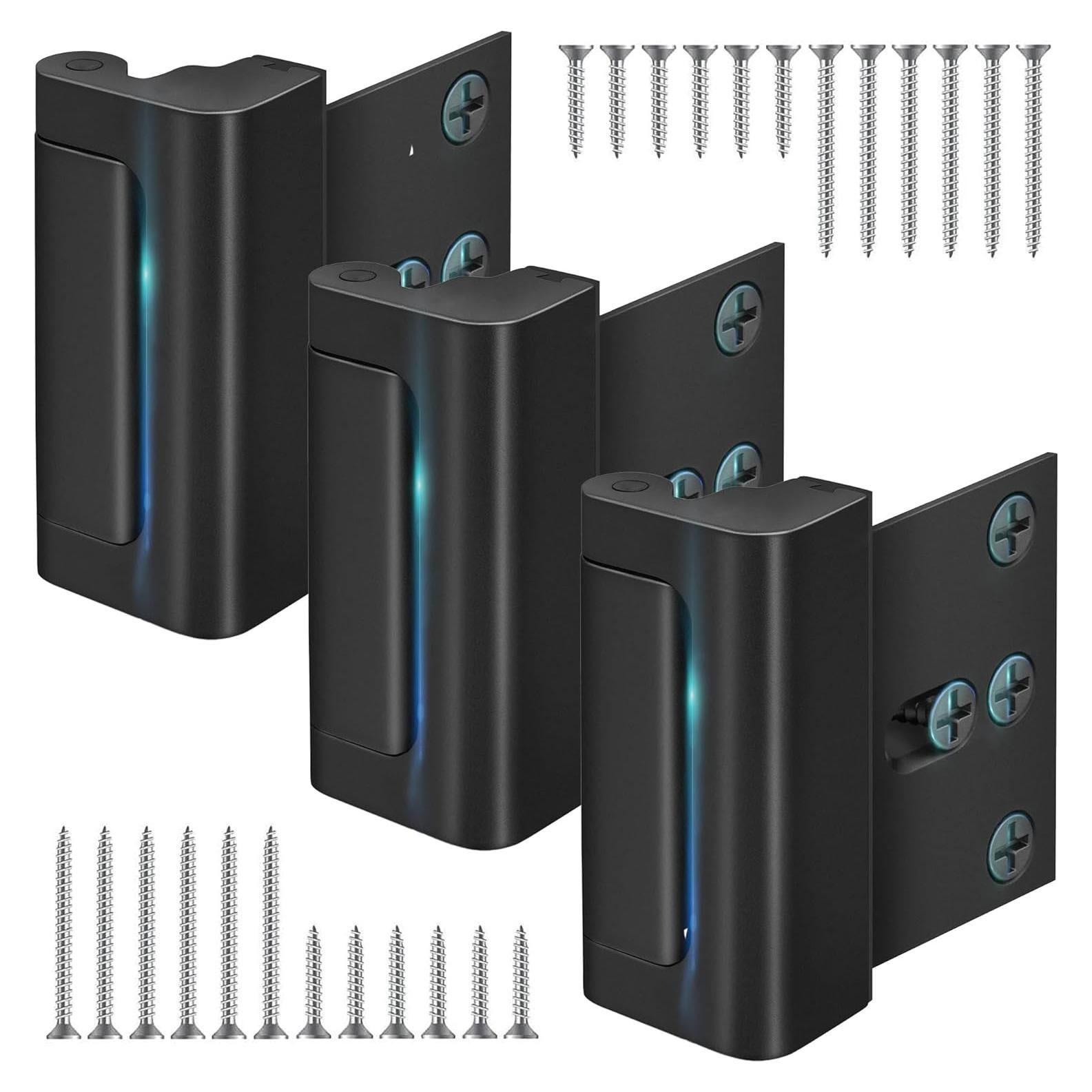 Candados de Seguridad TansyPanda para Puertas - Paquete de 3