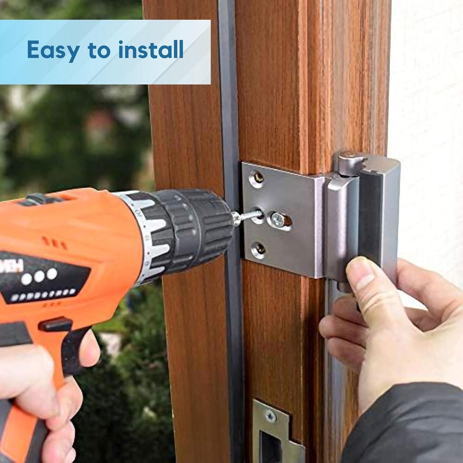 Candados de Seguridad TansyPanda para Puertas - Paquete de 3