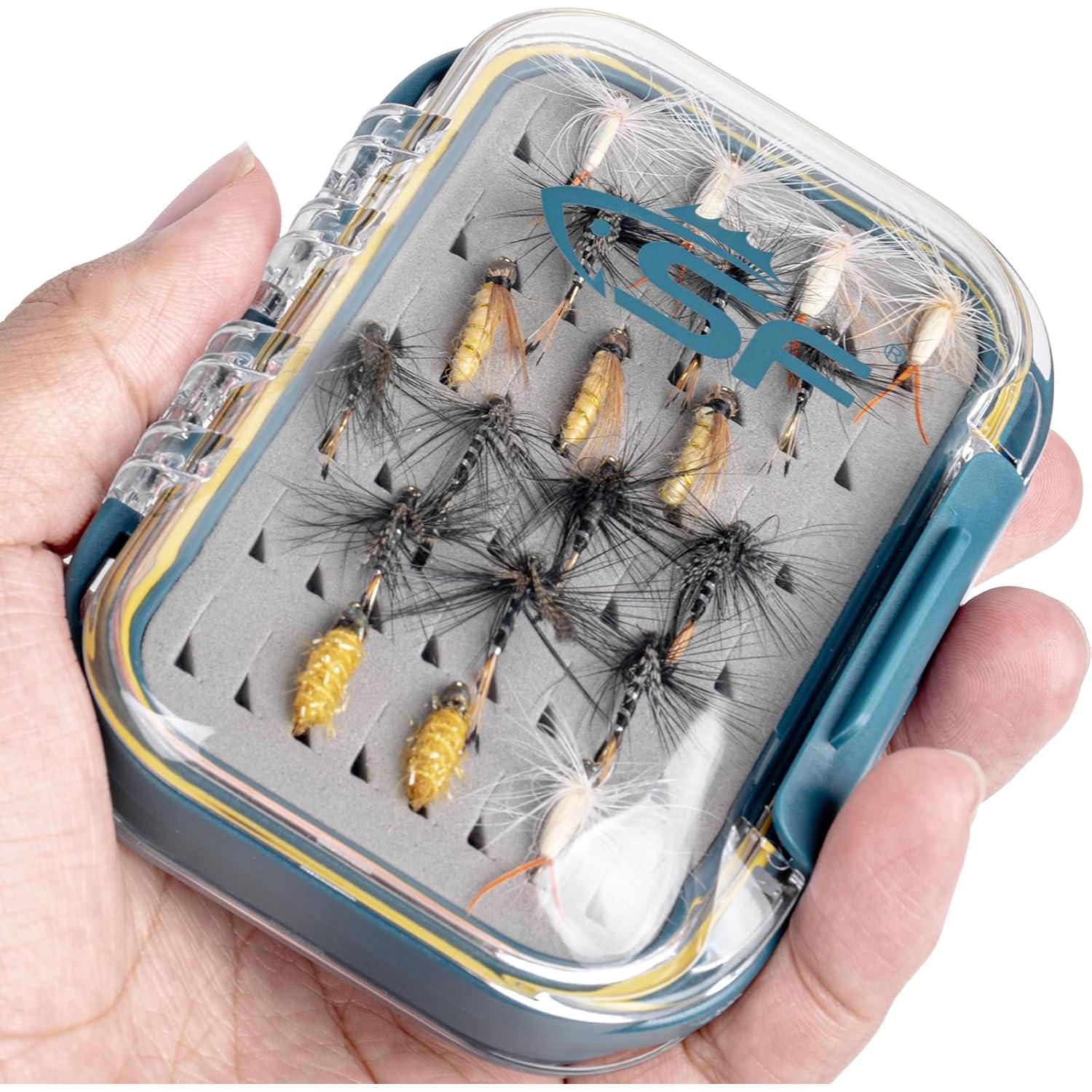 Caja de Moscas Impermeable SF Doble Cara 10.67x7.87cm