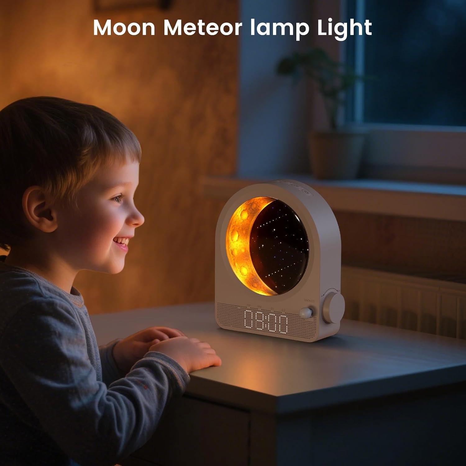 Despertador de Amanecer Epochleno - Luz y Ruido Blanco 10 Sonidos