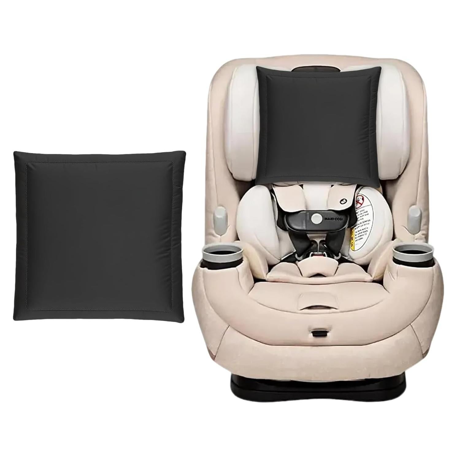 Funda de Asiento de Coche PROMEED 100% Seda de Morera Negra