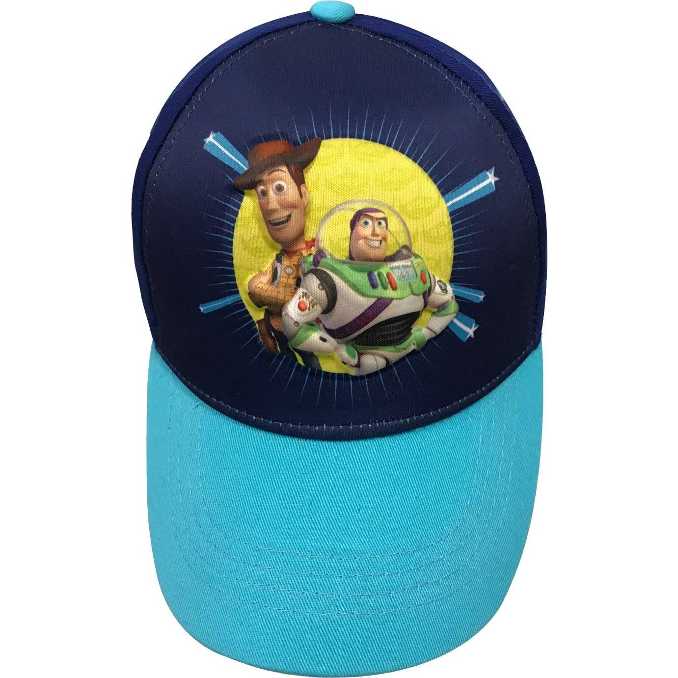 Gorra de béisbol para niños Disney 100% algodón azul
