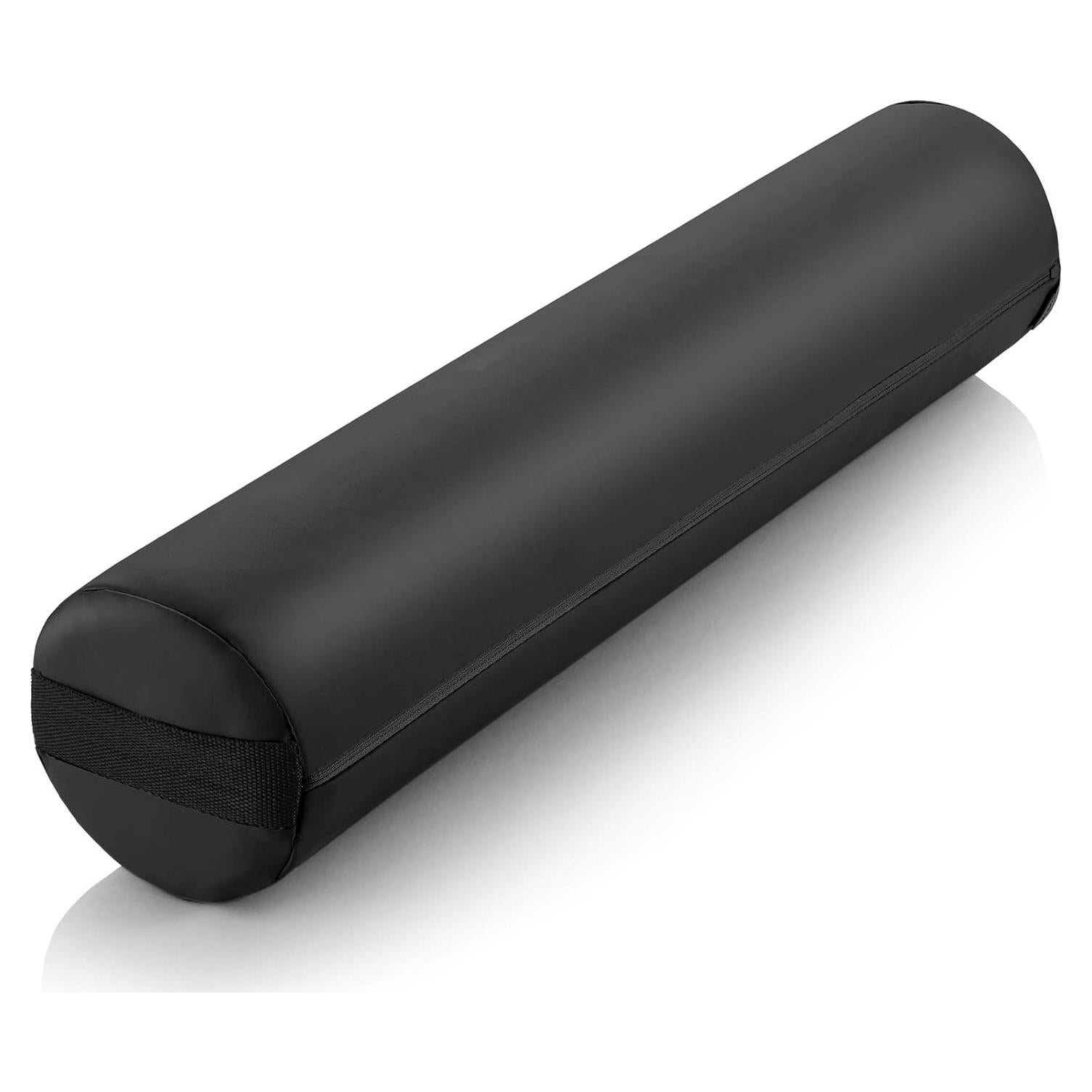 Cojín de Soporte Redondo Saloniture 66 cm Negro - Alta Densidad