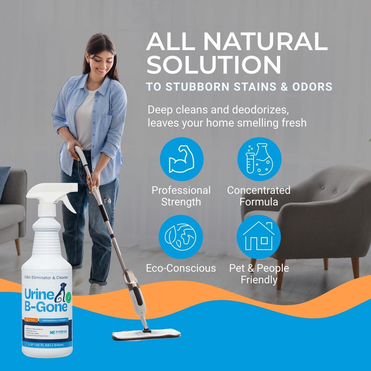 Limpiador de Orina Kinzua Environmental 946ml Enzimas Cítricos