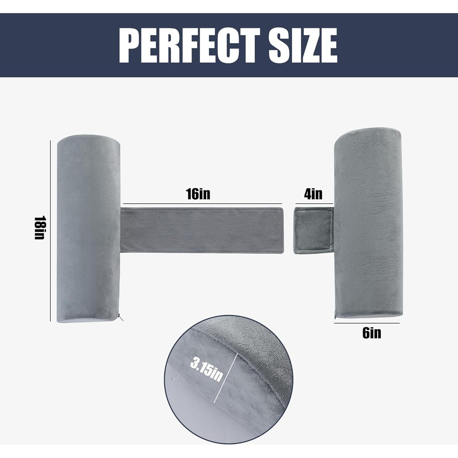 Almohada de Entrenamiento HOMBYS Espuma Viscoelástica Ajustable