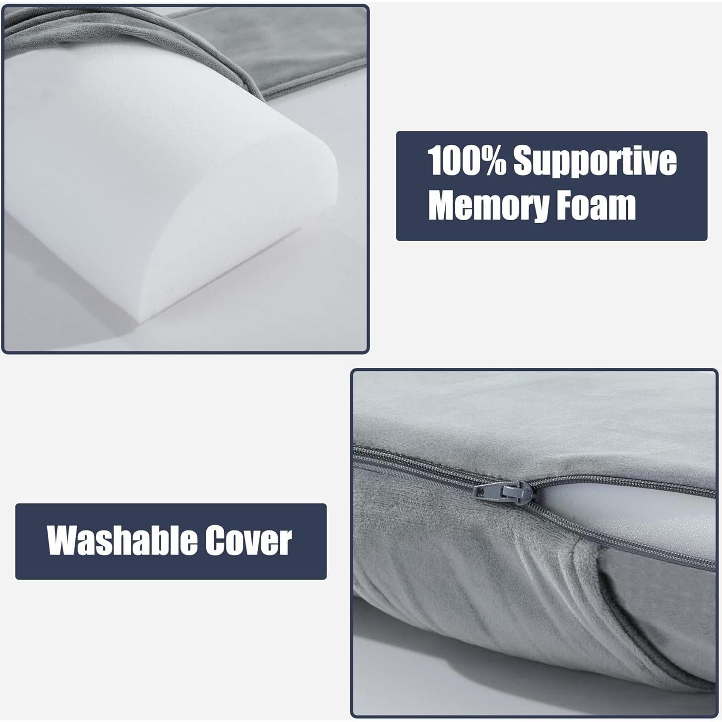 Almohada de Entrenamiento HOMBYS Espuma Viscoelástica Ajustable