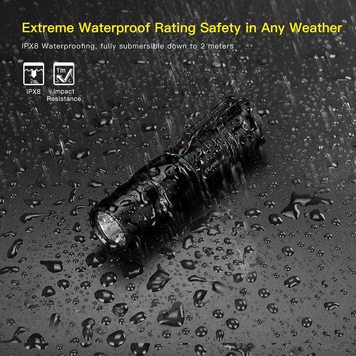 Linterna Klarus XT1C 1000 Lúmenes Recargable Táctica