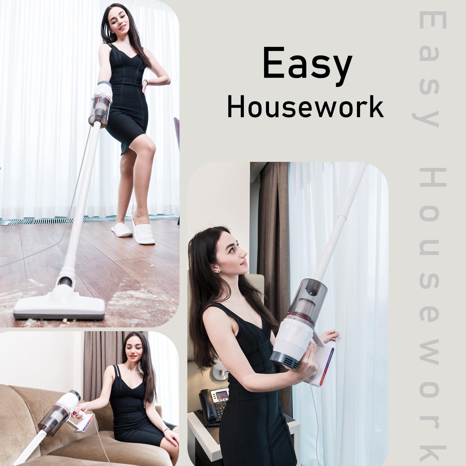 Aspiradora con cable KEROMEE BX516 5 en 1 para hogar y coche