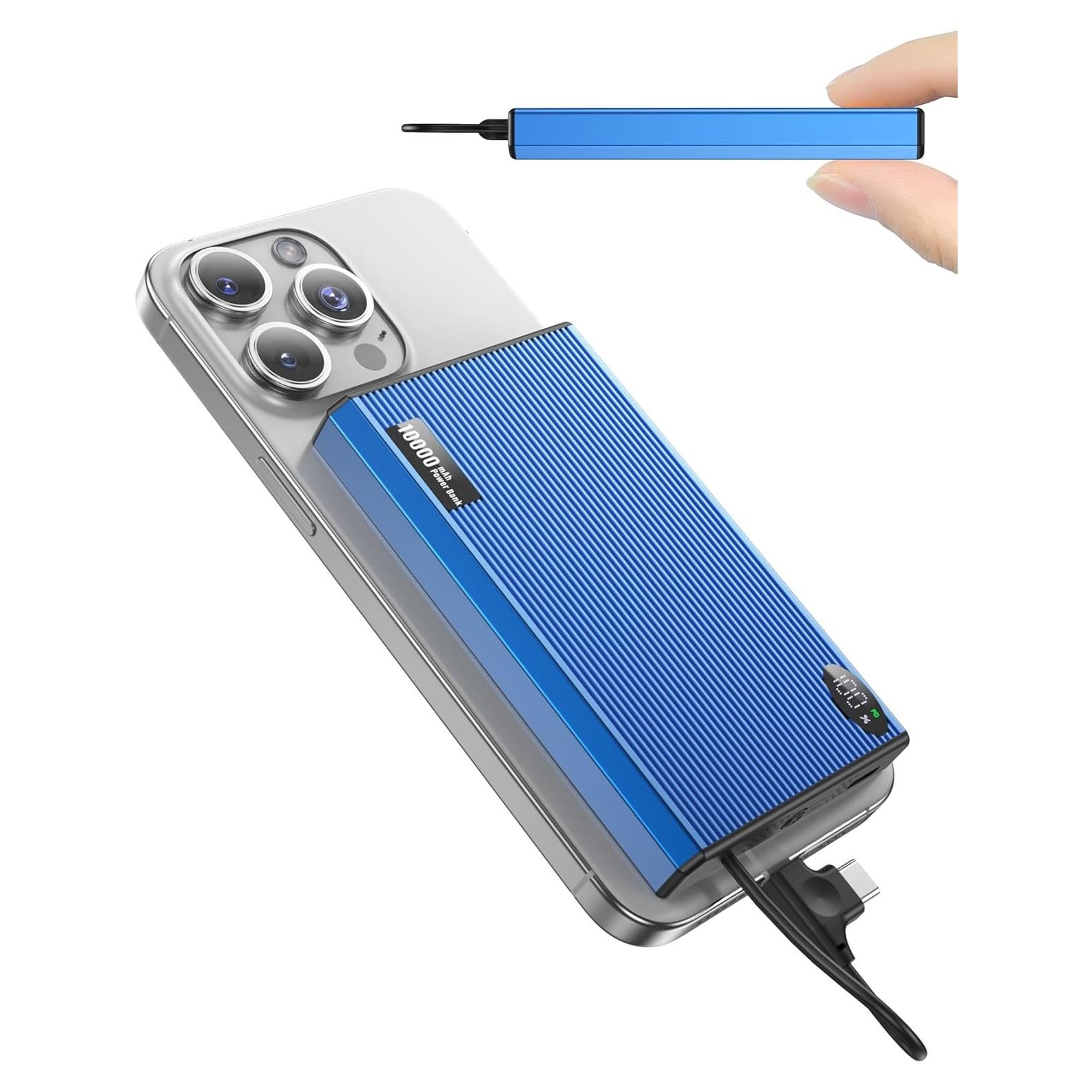 Cargador Portátil Magnético ZBF 10000mAh Carga Rápida 20W