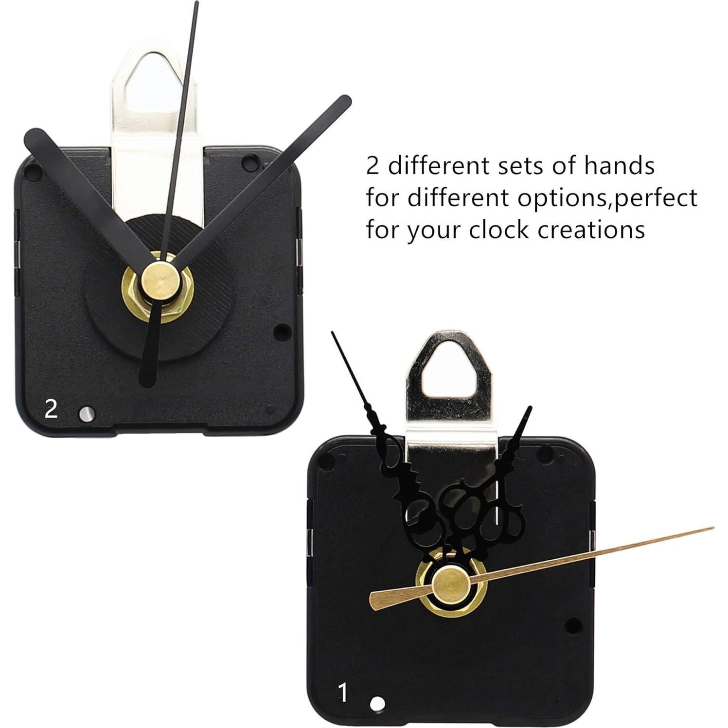 Mecanismo de Reloj Silencioso TIKROUND 12888 con Manecillas