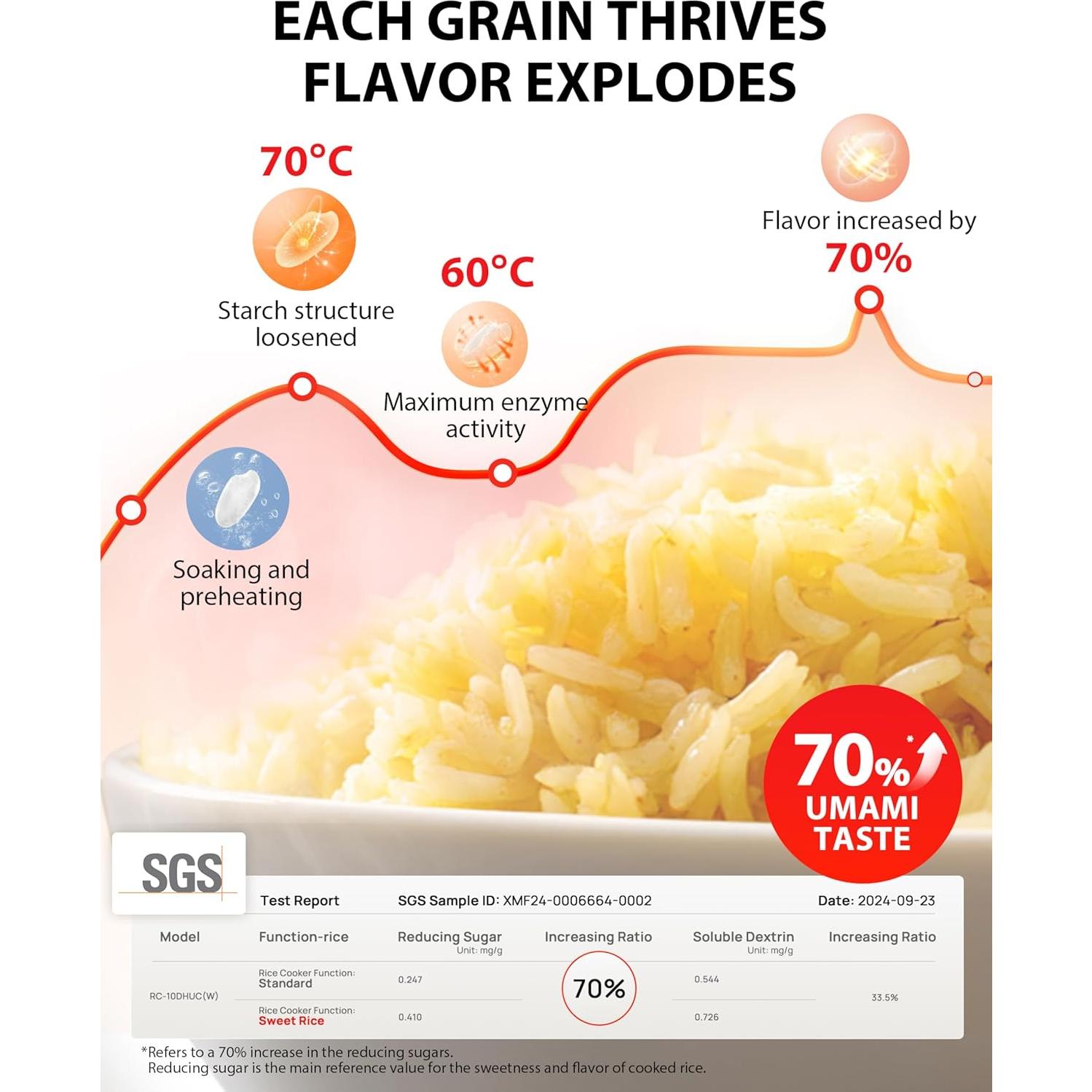 Olla Arrocera TOSHIBA RC-10DRUNA 5.5 Tazas, 15 Funciones