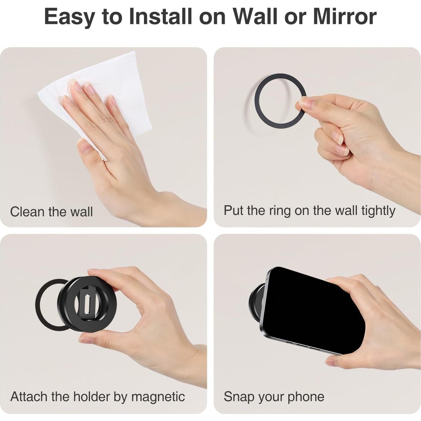 Soporte Magnético para Teléfono Elitehood DP02 Plegable 5.6cm