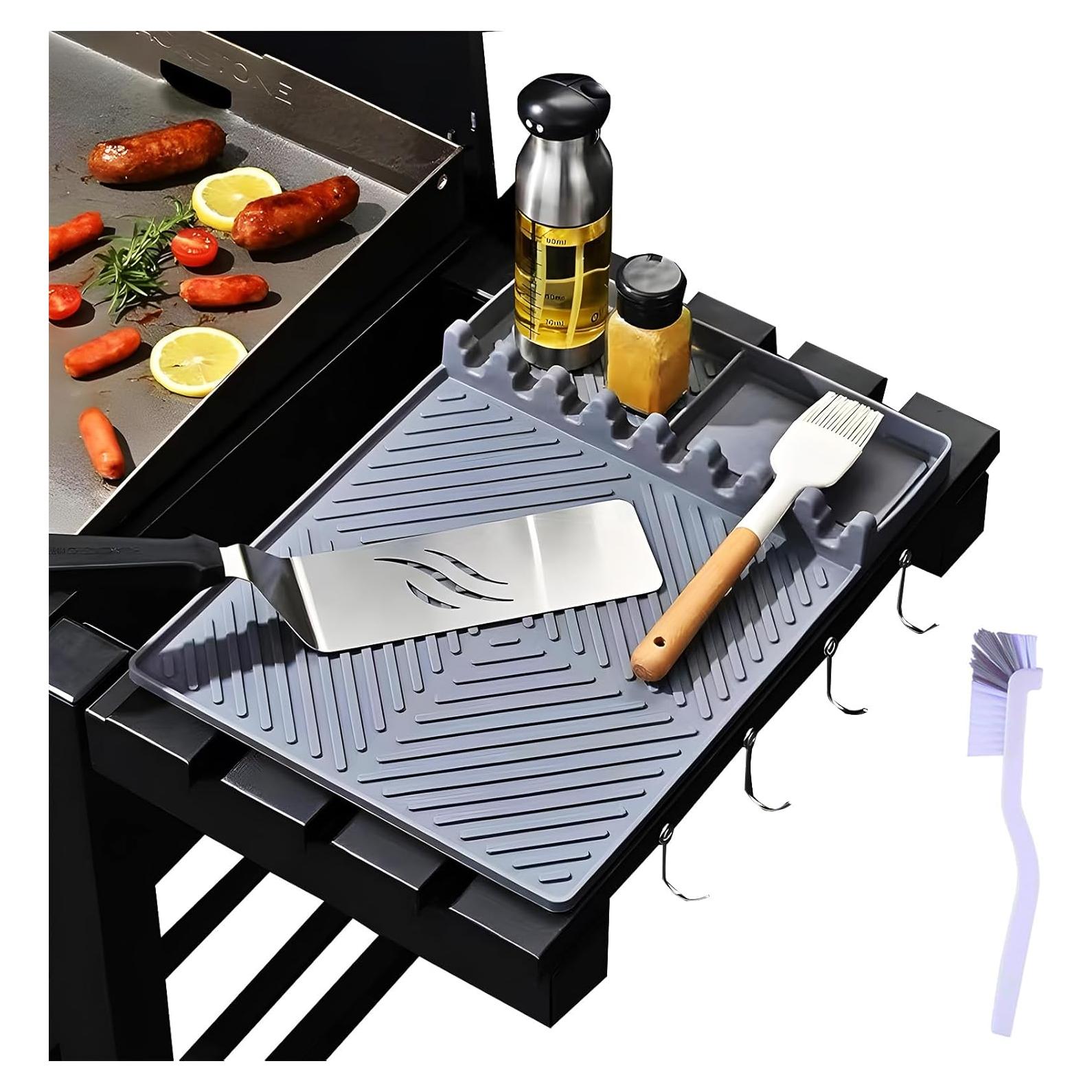 Mat de Grill de Silicona KALWNIA 40.6x29.5cm Antideslizante