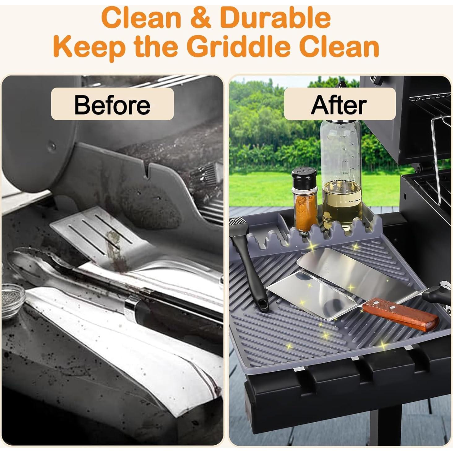 Mat de Grill de Silicona KALWNIA 40.6x29.5cm Antideslizante