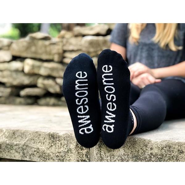 Calcetines Inspiracionales Notas para Uno Mismo - Negros