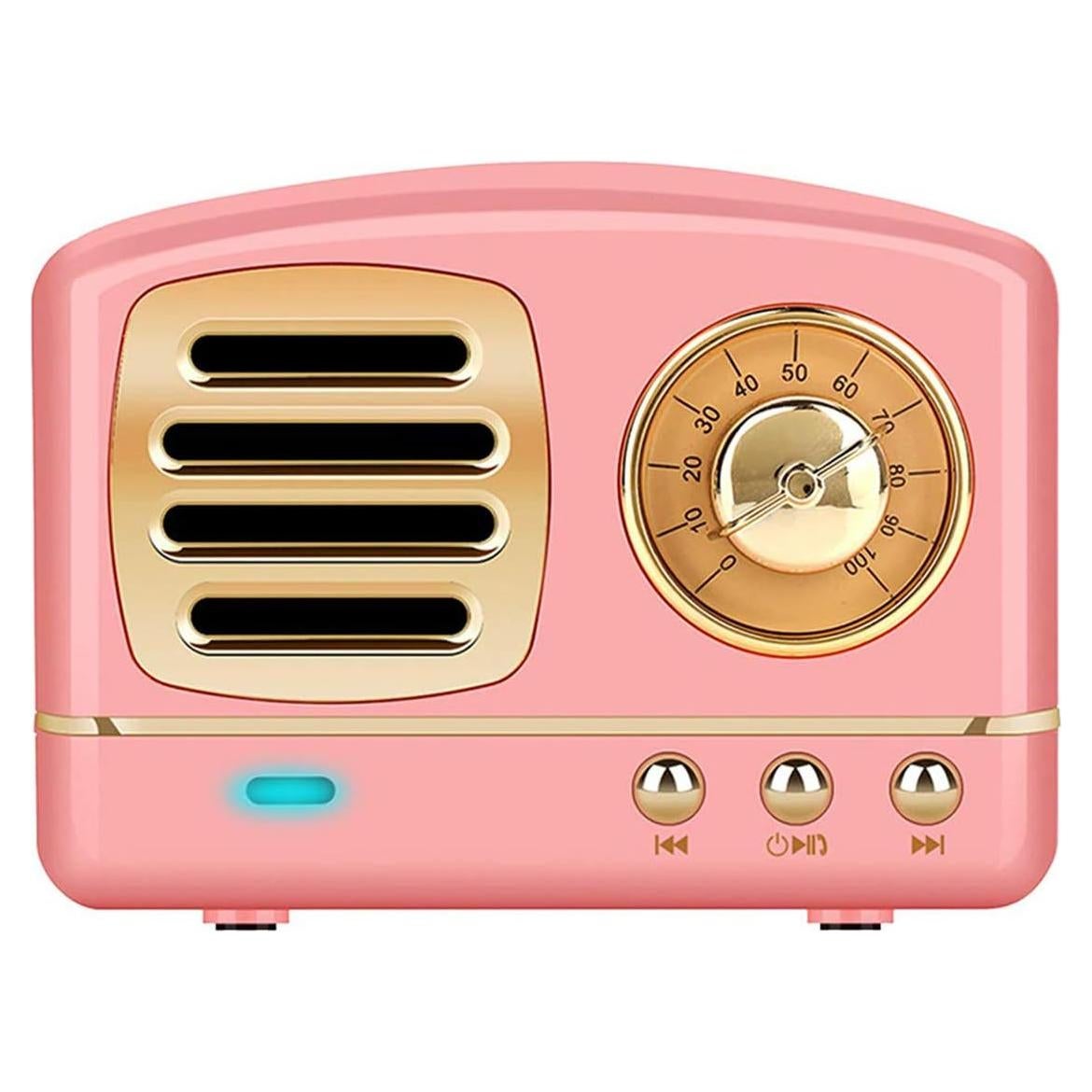 Altavoz Bluetooth Dosmix HM11 Rosa, Inalámbrico y Portátil