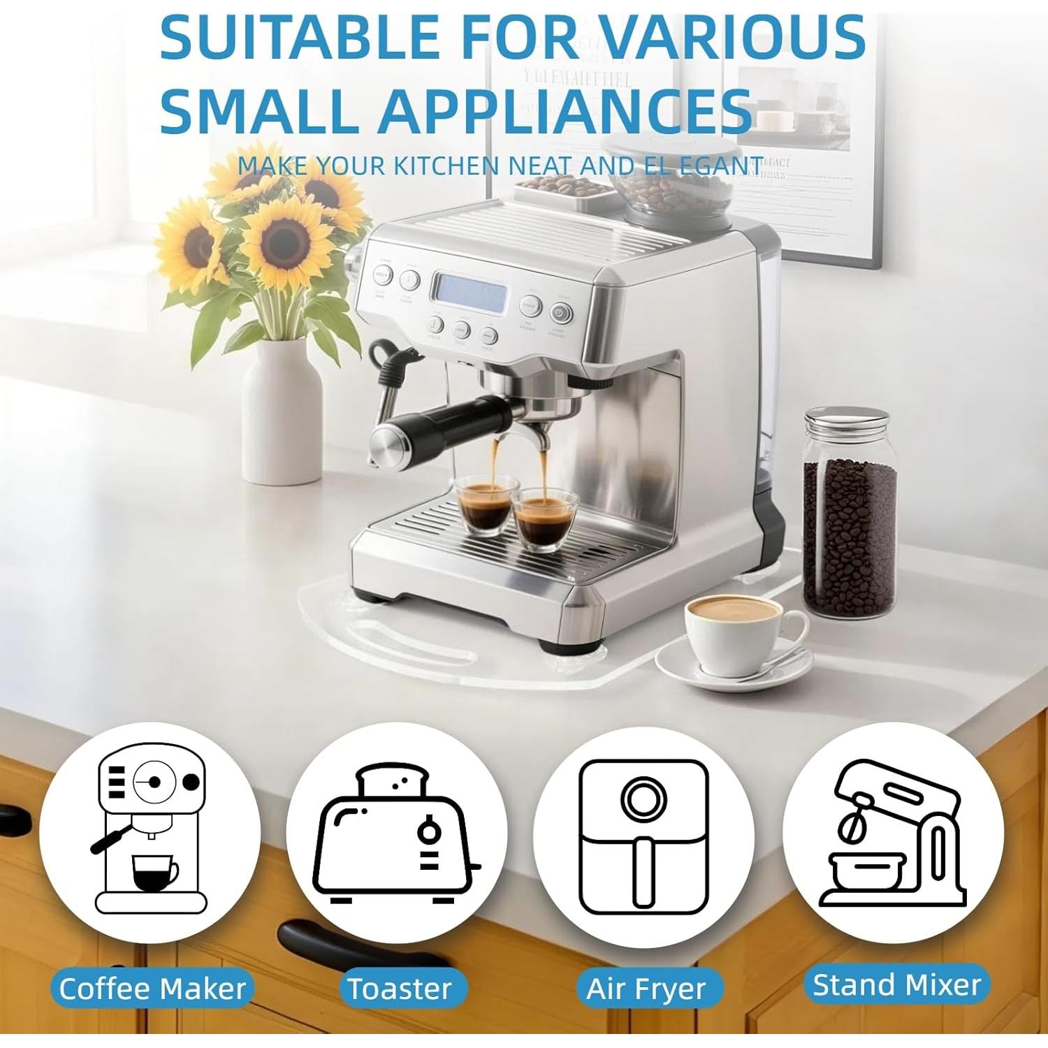 Bandeja Deslizante BiJun 360° para Cafetera 25.4x35.6 cm