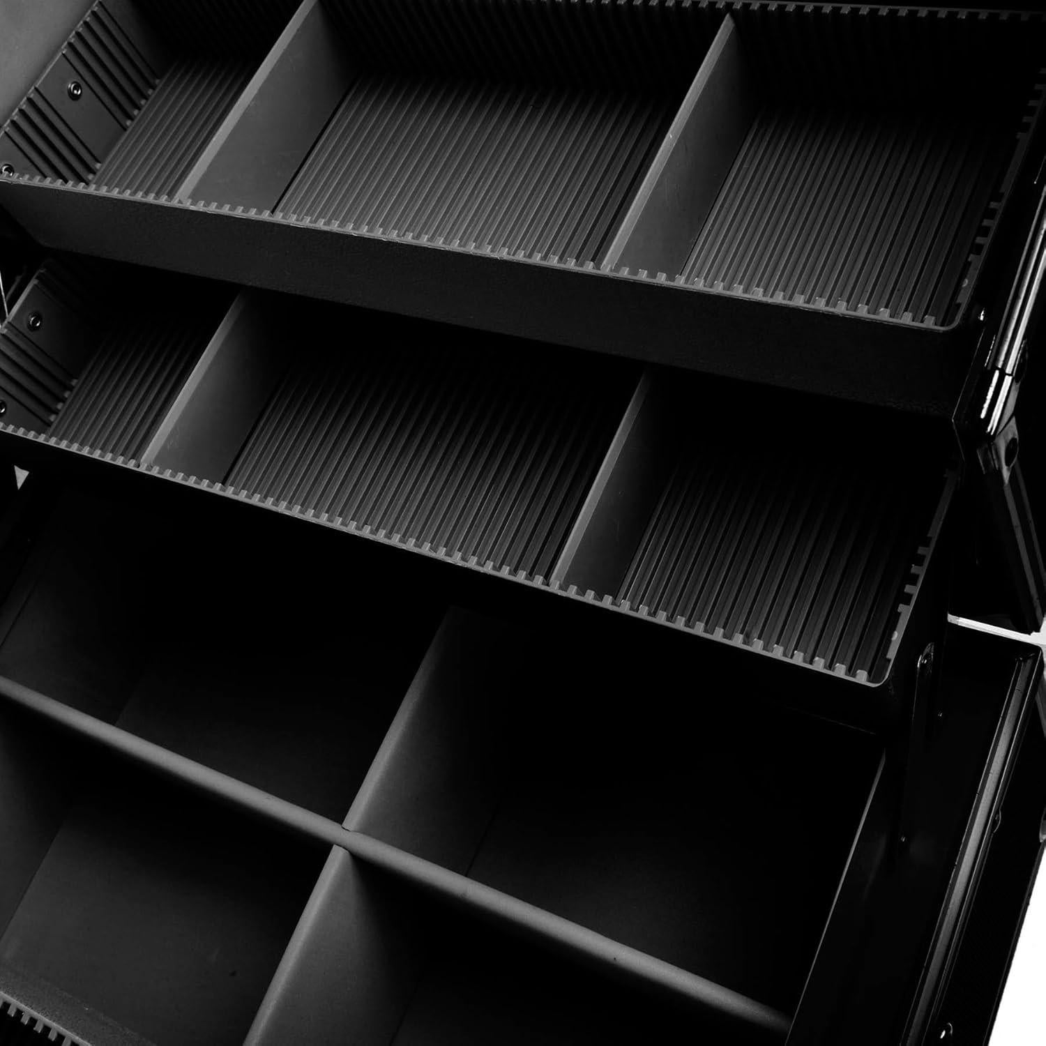 Estuche de Maquillaje Pro Esencial SHANY - Todo Negro