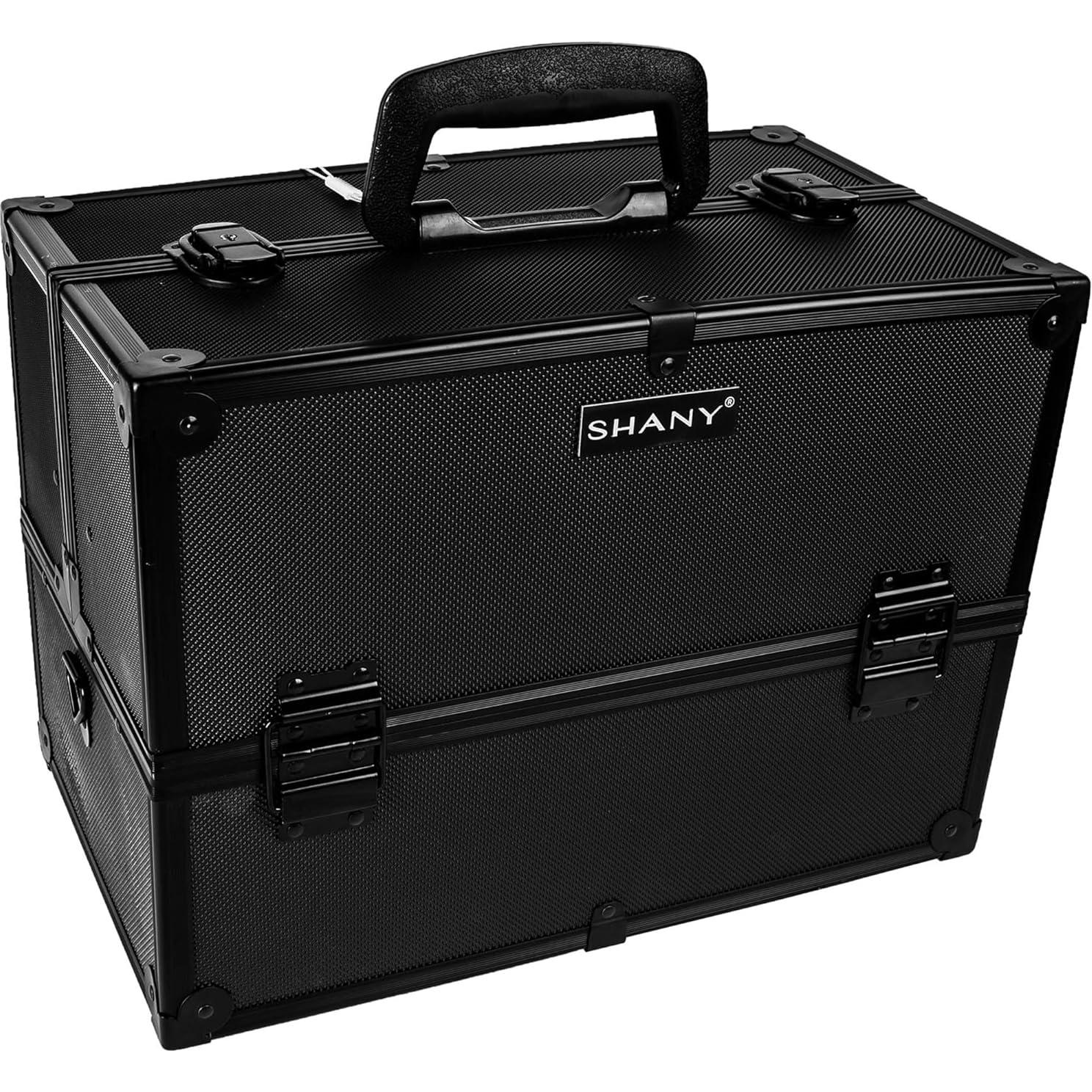 Estuche de Maquillaje Pro Esencial SHANY - Todo Negro