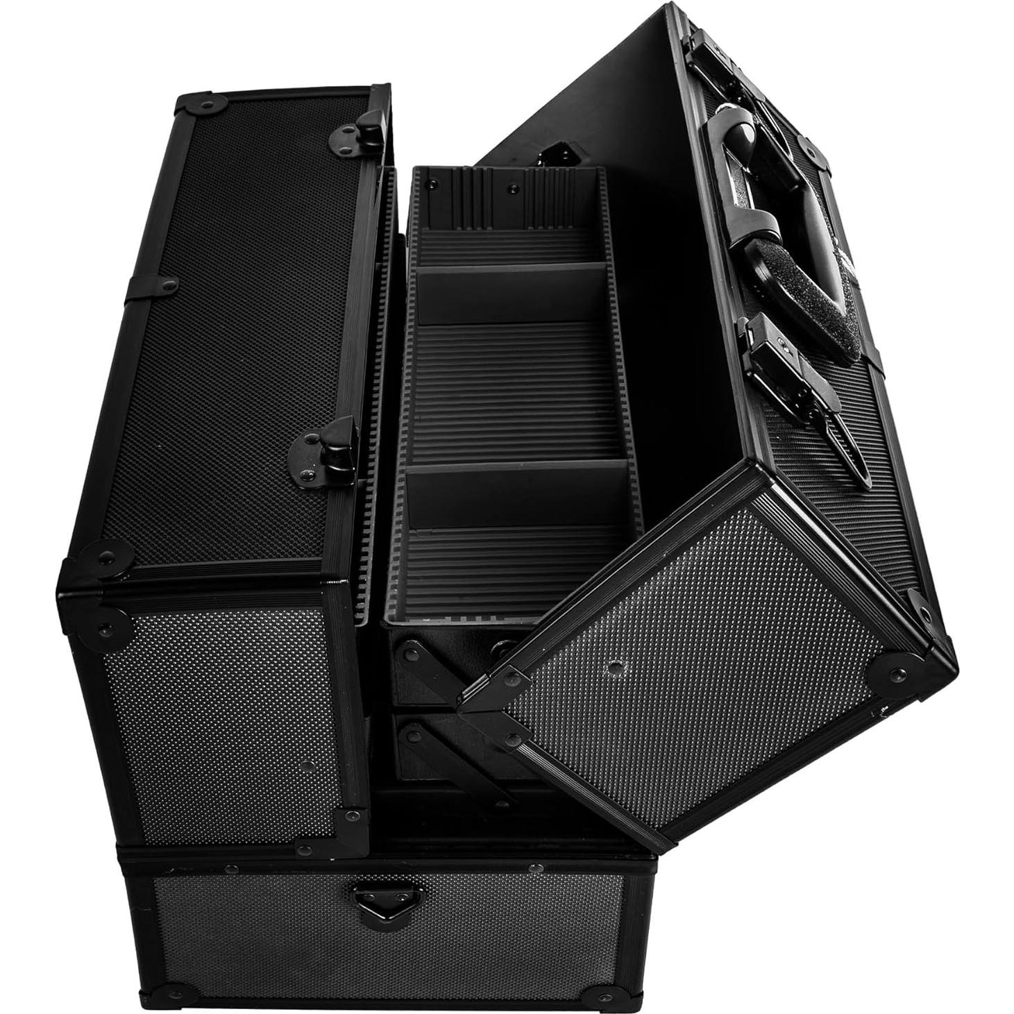 Estuche de Maquillaje Pro Esencial SHANY - Todo Negro