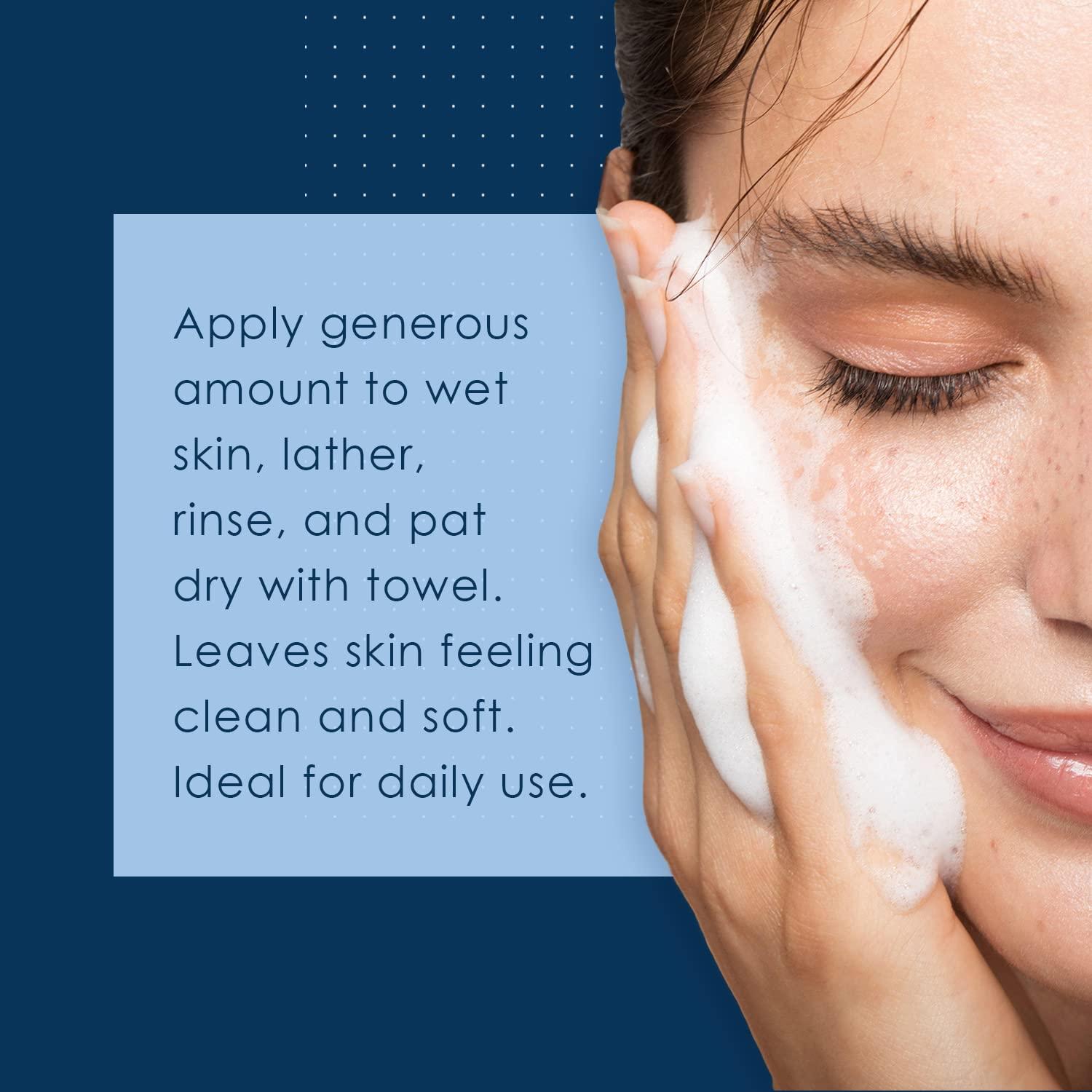 Limpiador Facial Suave Vanicream 74g para Piel Sensible