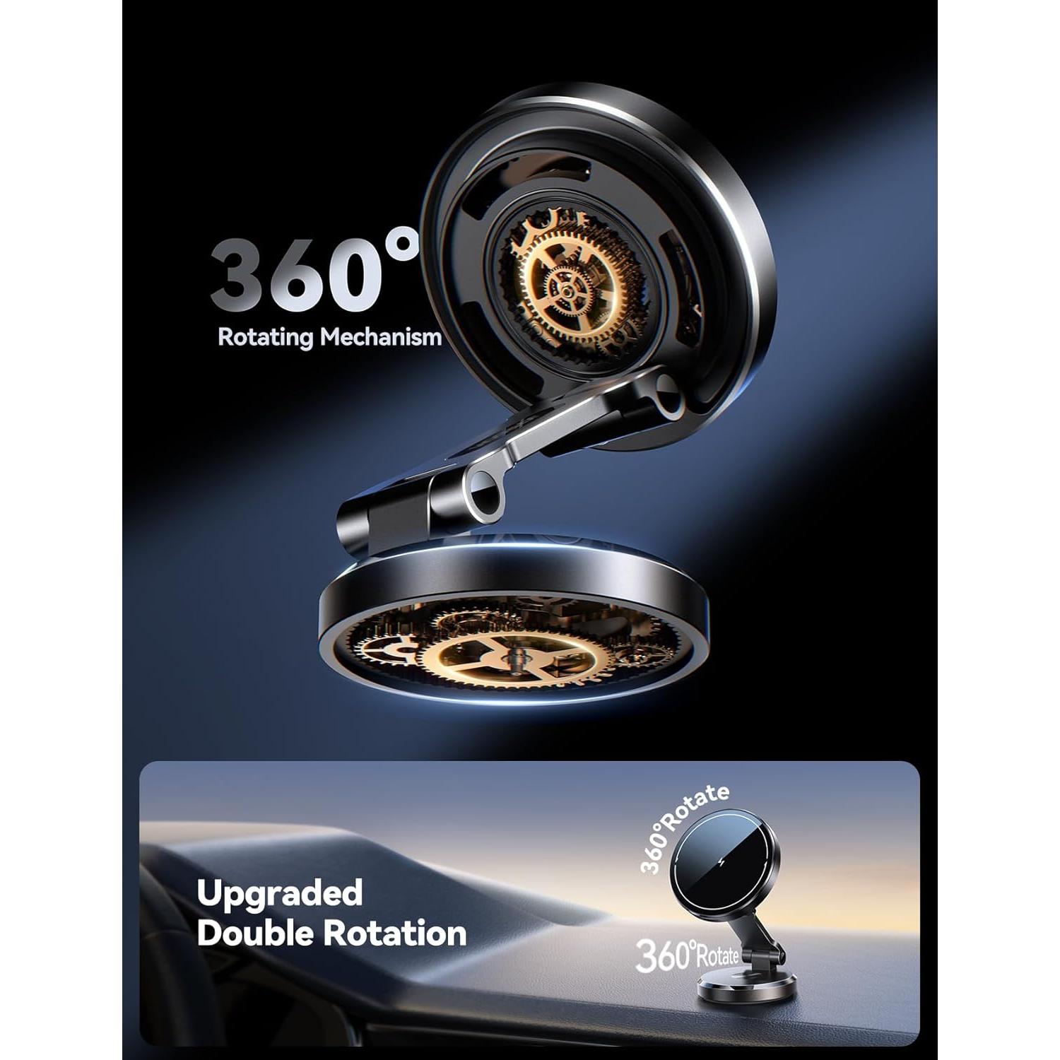 Soporte de Coche MagSafe JOYROOM con Cargador Inalámbrico 15W