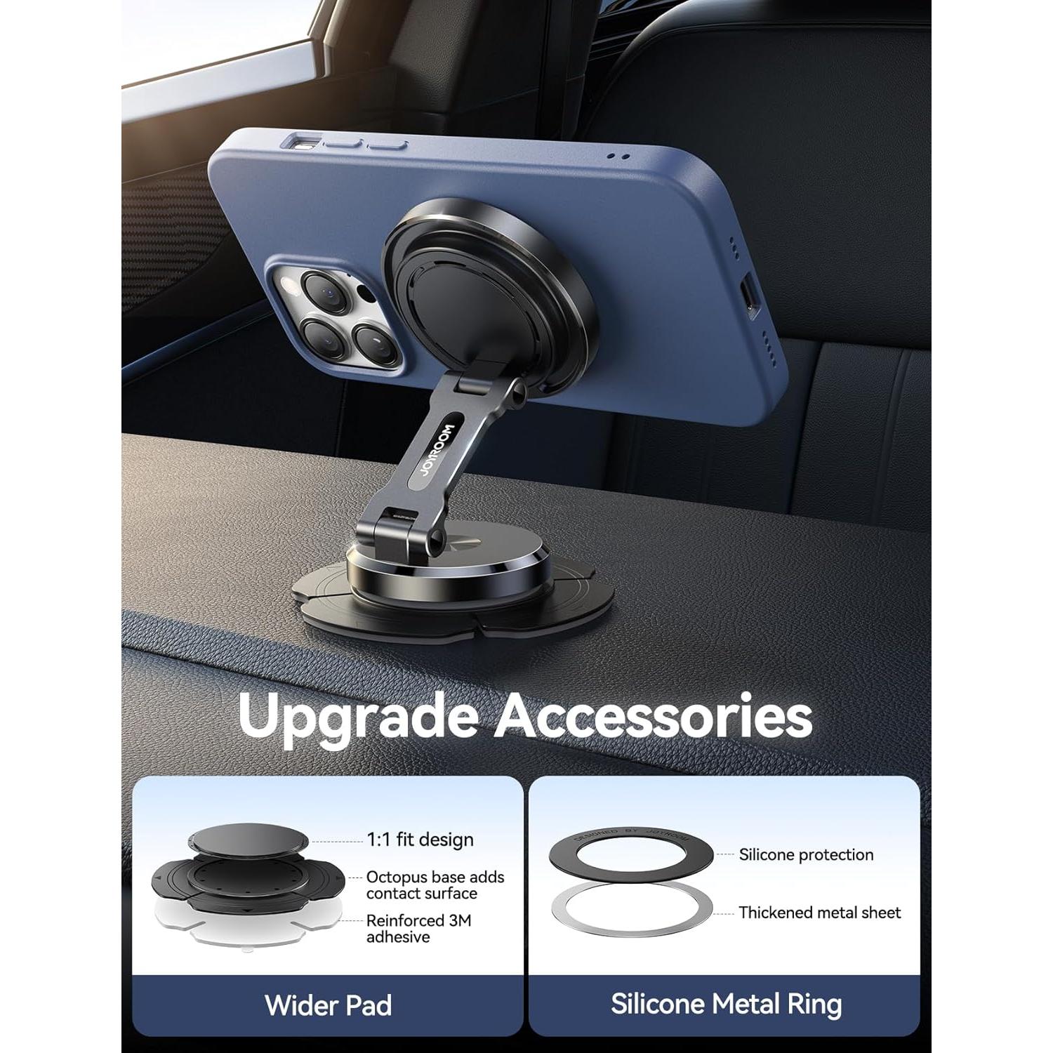 Soporte de Coche MagSafe JOYROOM con Cargador Inalámbrico 15W