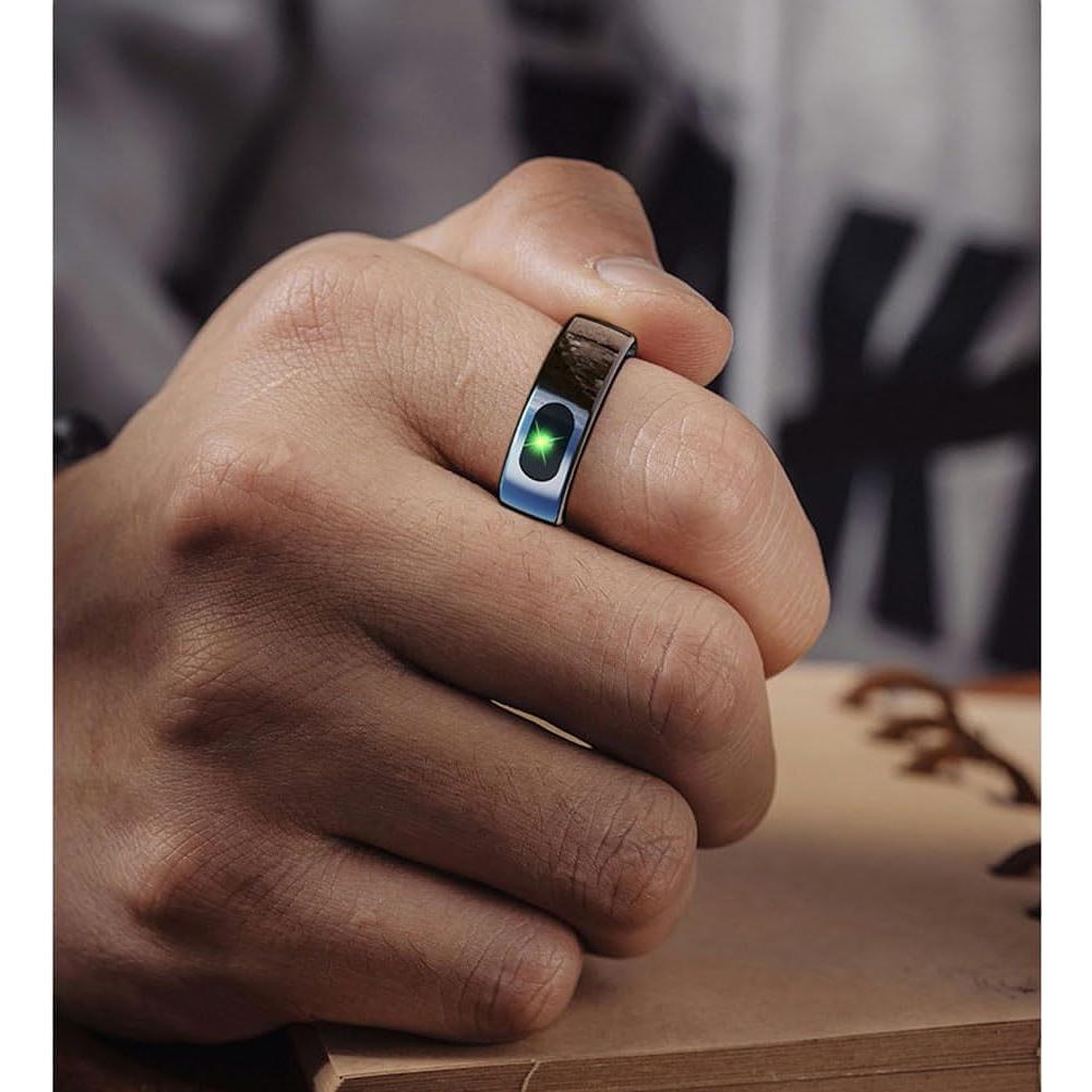 Anillo Inteligente de Salud Milavan Oro #8 - Monitoreo Fitness