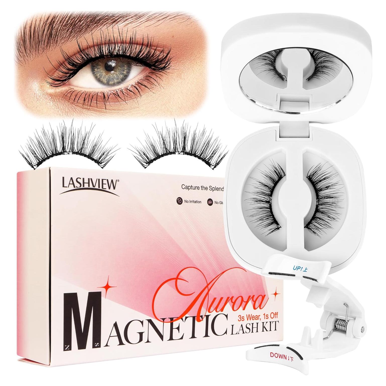 Pestañas Magnéticas LASHVIEW A02 Suaves Reutilizables 100g