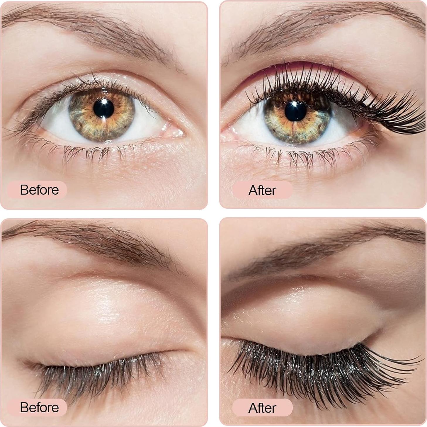 Kit de Pestañas Magnéticas 3D BILEYCHA - 10 Pares con Delineador