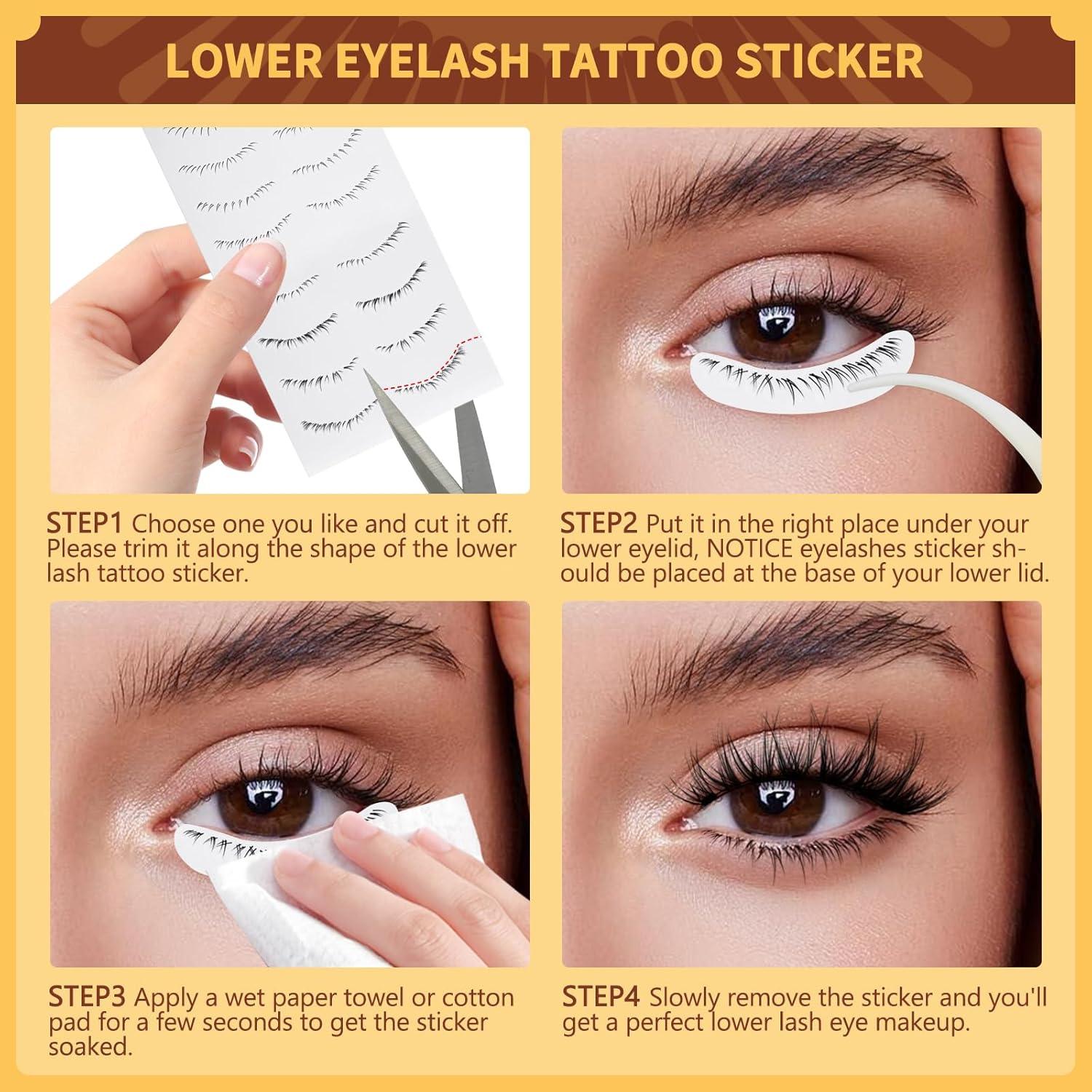 Kit de Pestañas Magnéticas QUEWEL 2 Pares Reutilizables