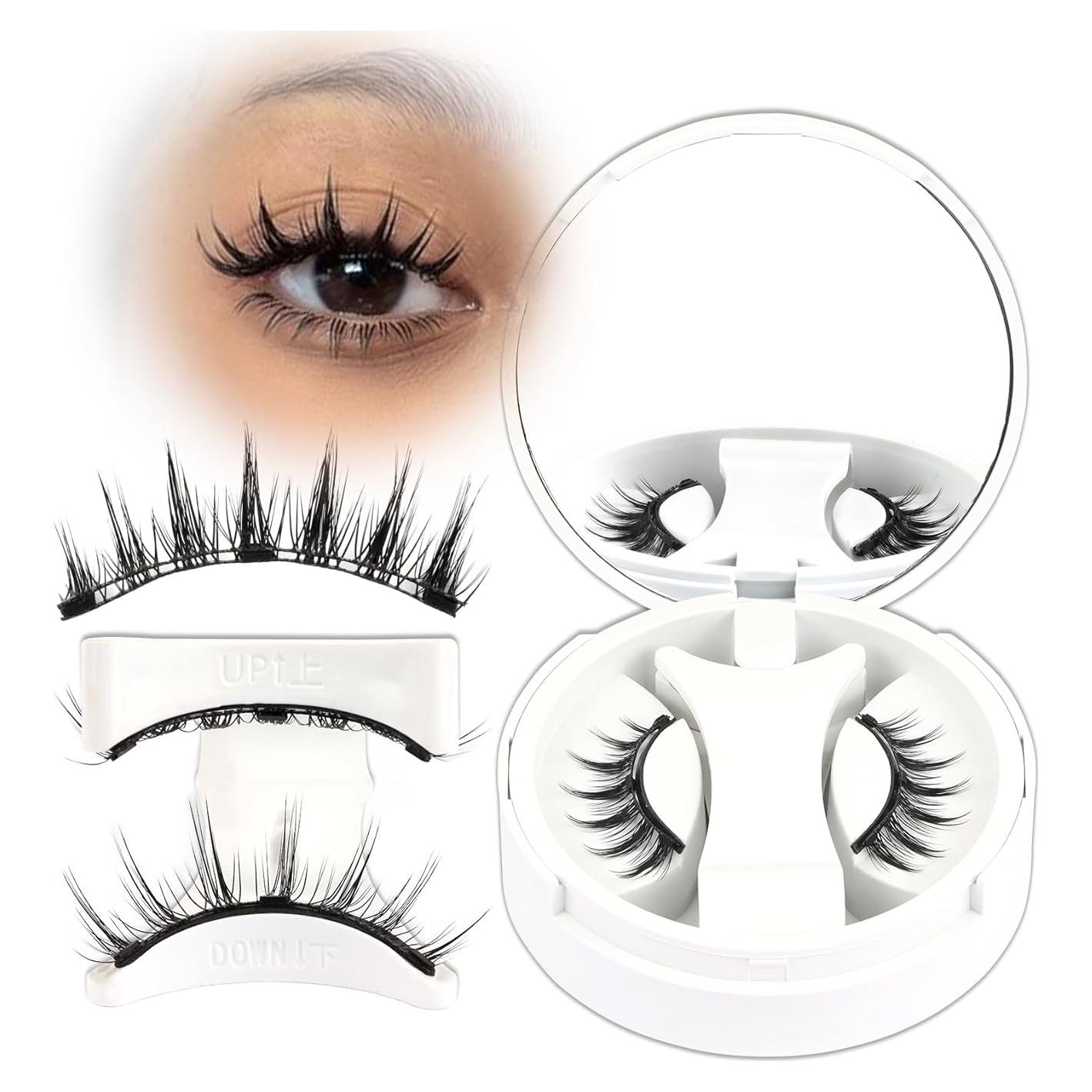 Pestañas Magnéticas Veleasha Chic Reutilizables Sin Pegamento