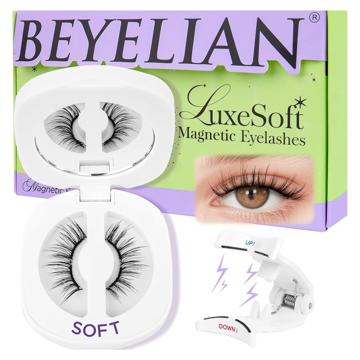 Pestañas Magnéticas BEYELIAN L22 Reutilizables Sin Pegamento