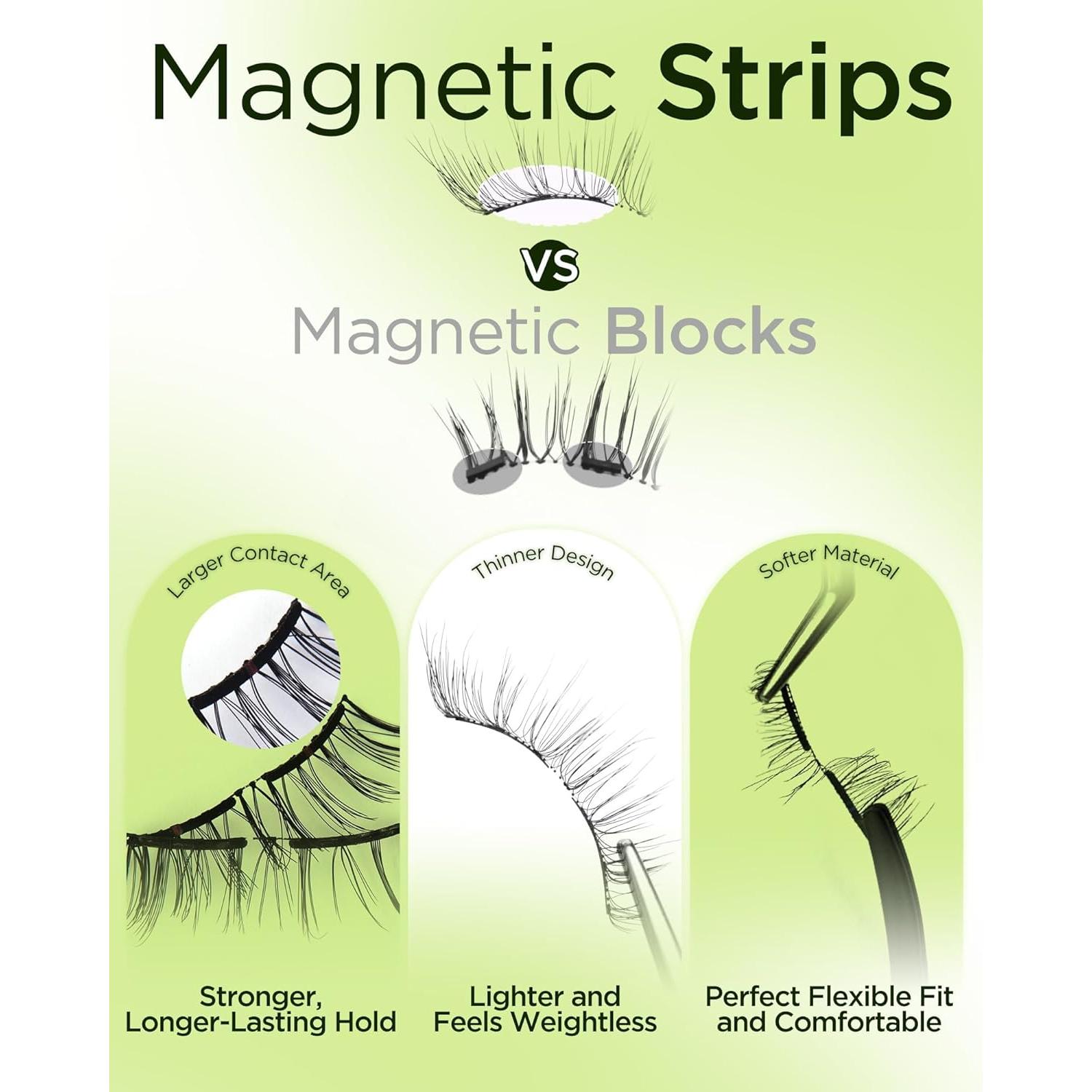 Pestañas Magnéticas BEYELIAN L22 Reutilizables Sin Pegamento