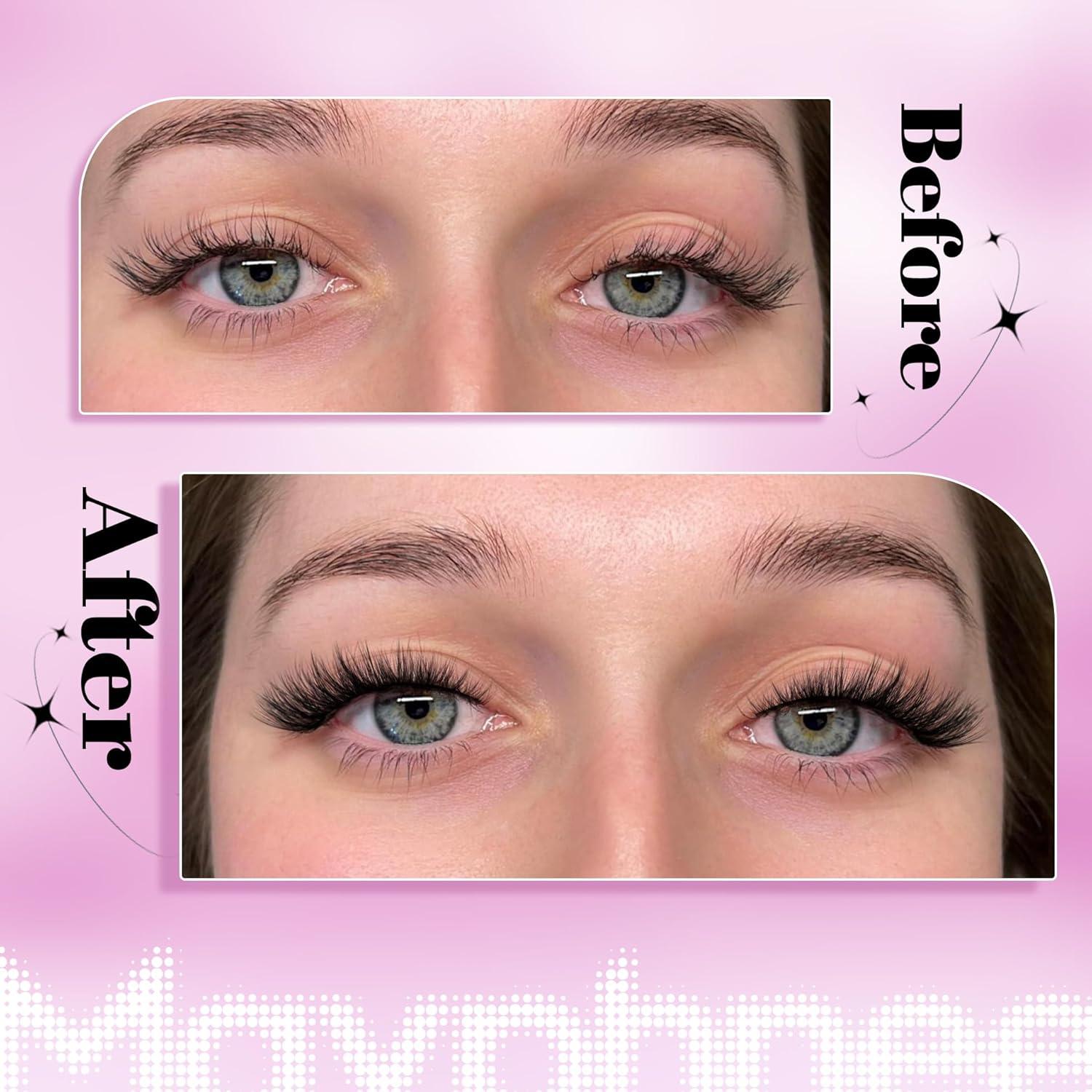 Pestañas Magnéticas Mavphnee Ojo de Gato 5 Pares Reutilizables