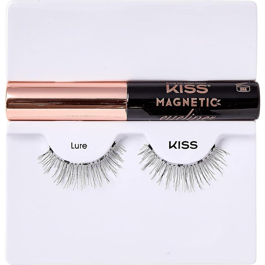 Pestañas Postizas Magnéticas KISS Lure 12mm con Delineador