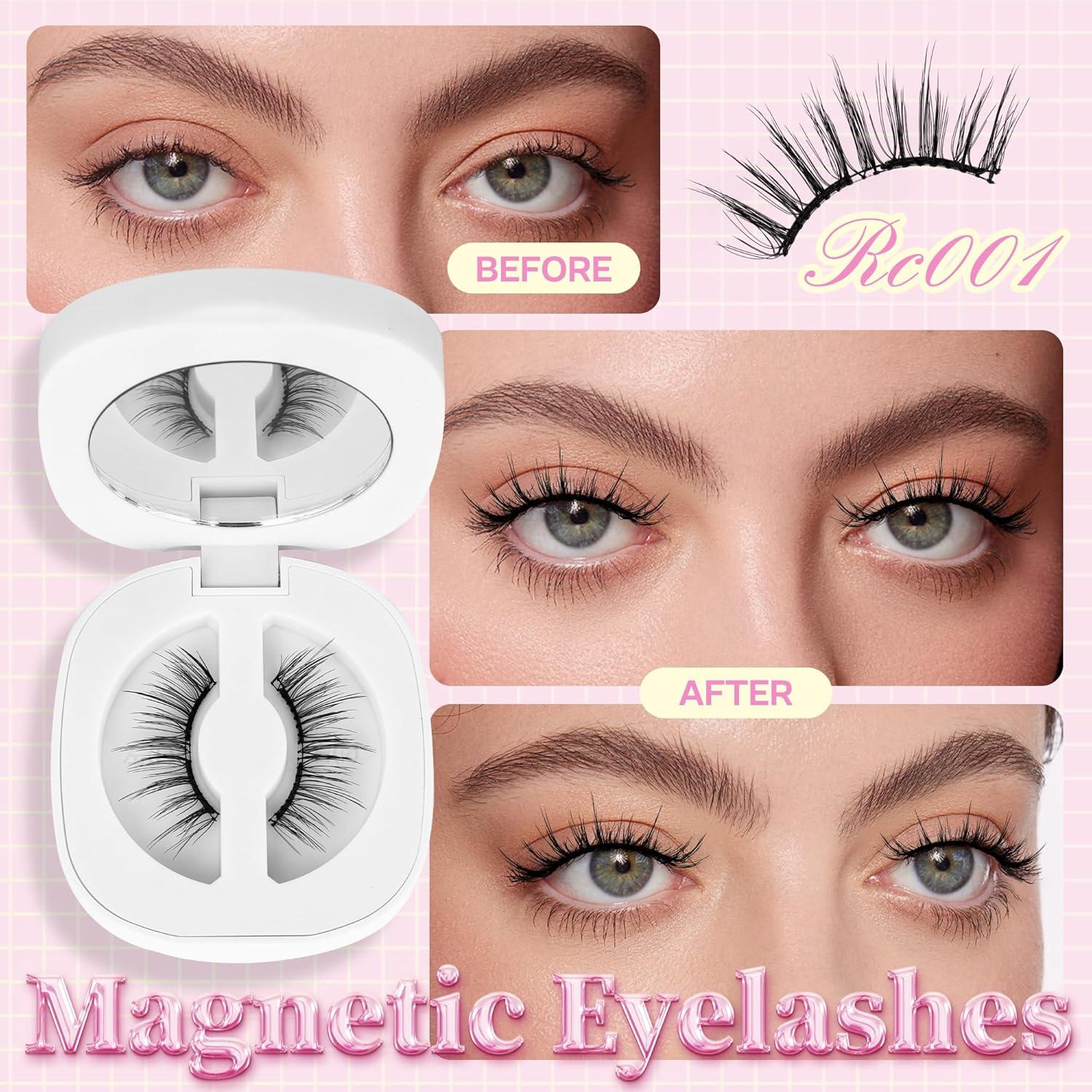 Pestañas Magnéticas CALAILIS RC001 Suaves y Reutilizables