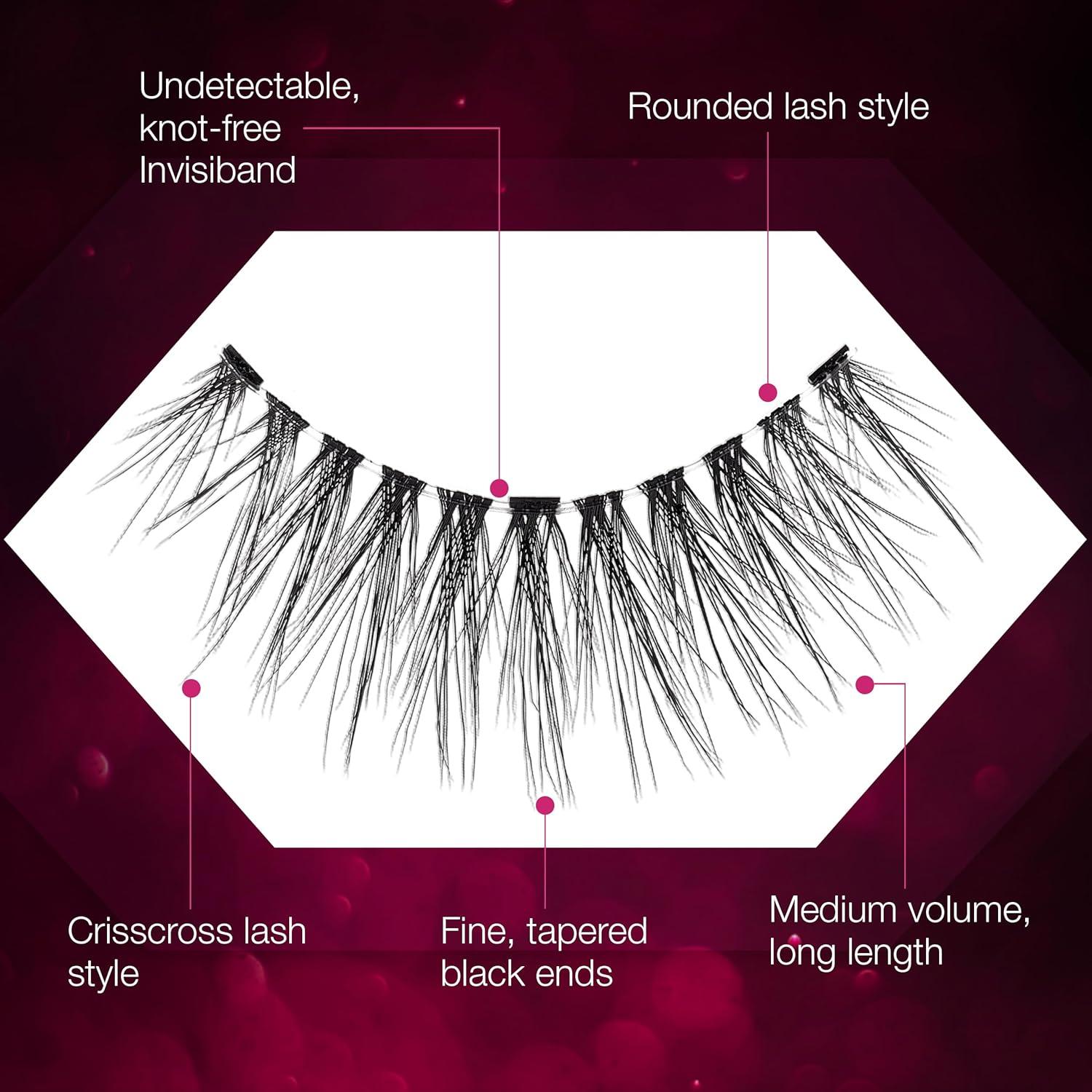 Pestañas Magnéticas Ardell 817 Individuales de Piel Sintética
