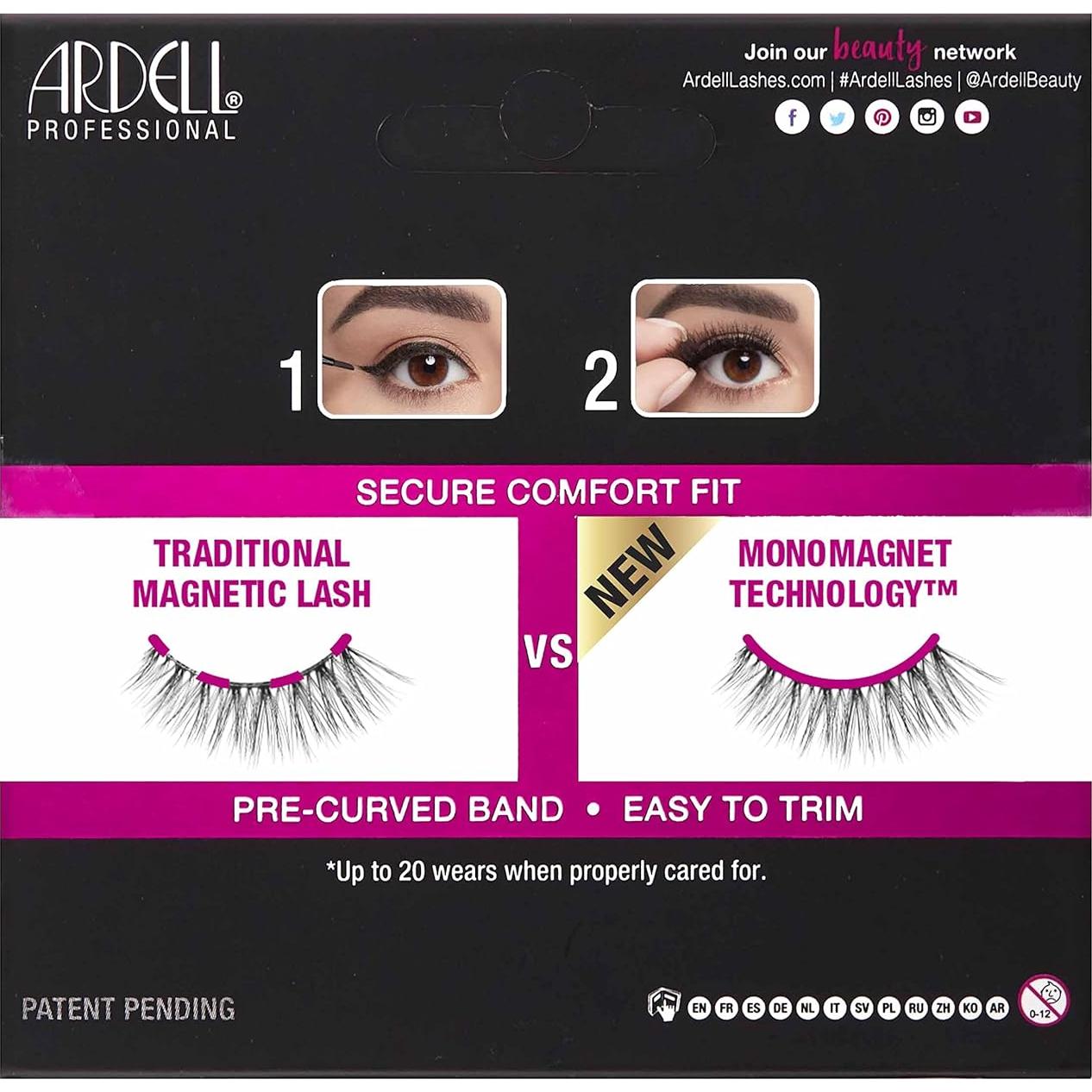 Pestañas Postizas Magnéticas Ardell MegaHold Demi Wispies