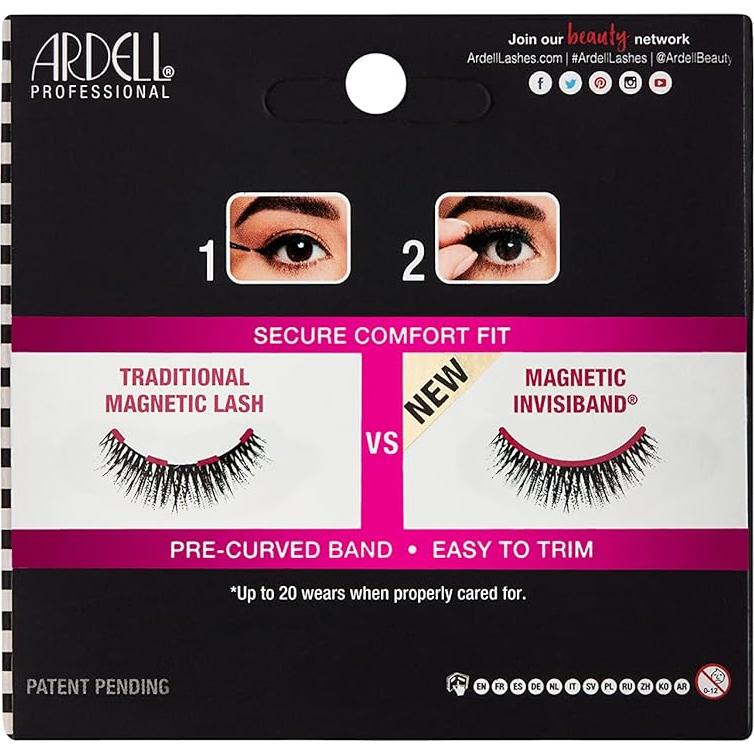 Pestañas Magnéticas Cortas Ardell MegaHold 051 - Naturales