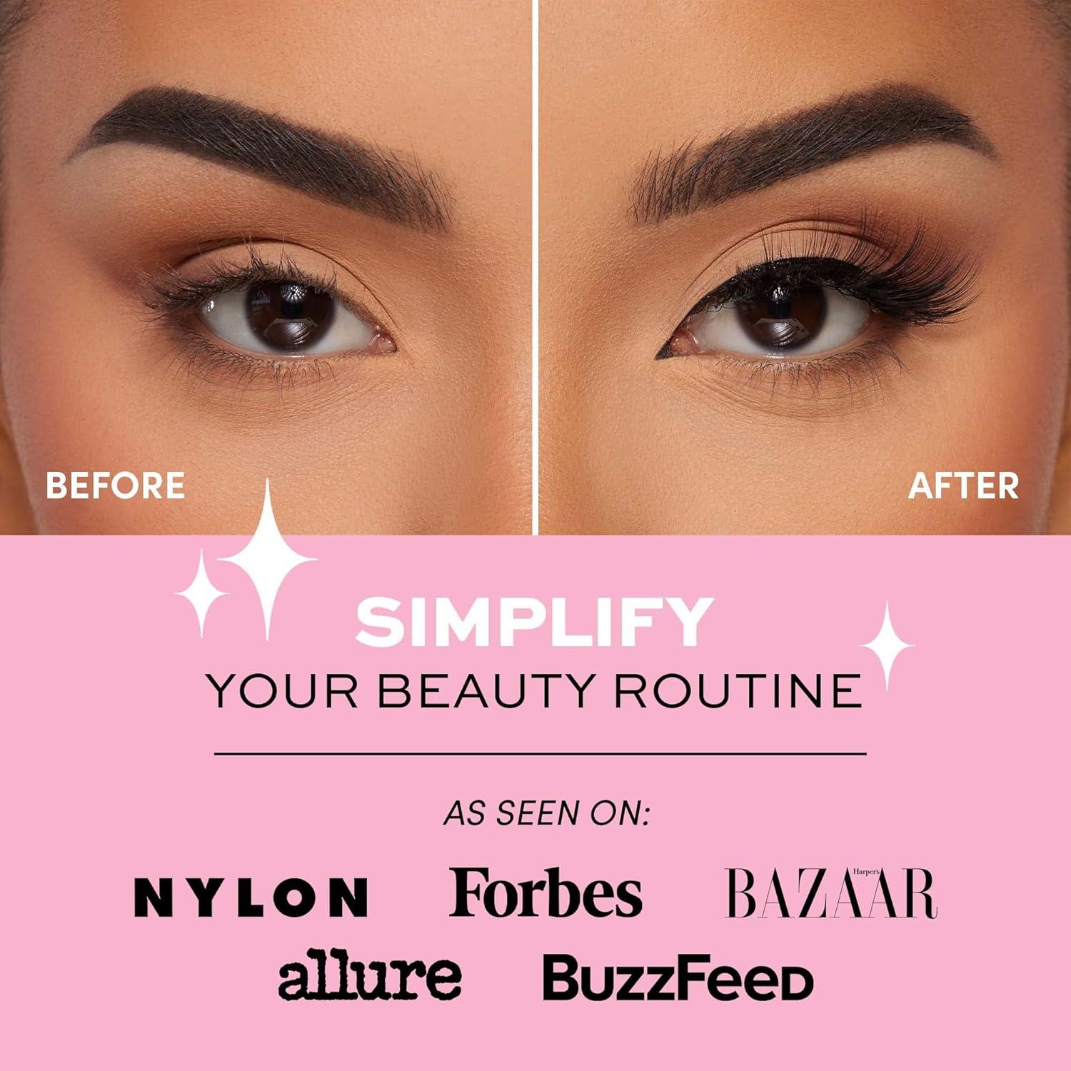 Pestañas Magnéticas Glamnetic Suerte - Cortas, 60 Usos