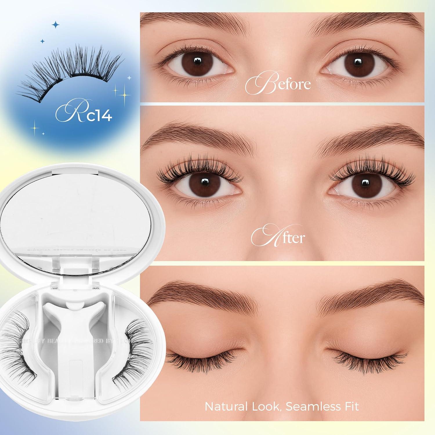 Pestañas Magnéticas LASHVIEW RC14 Suaves Reutilizables 20g