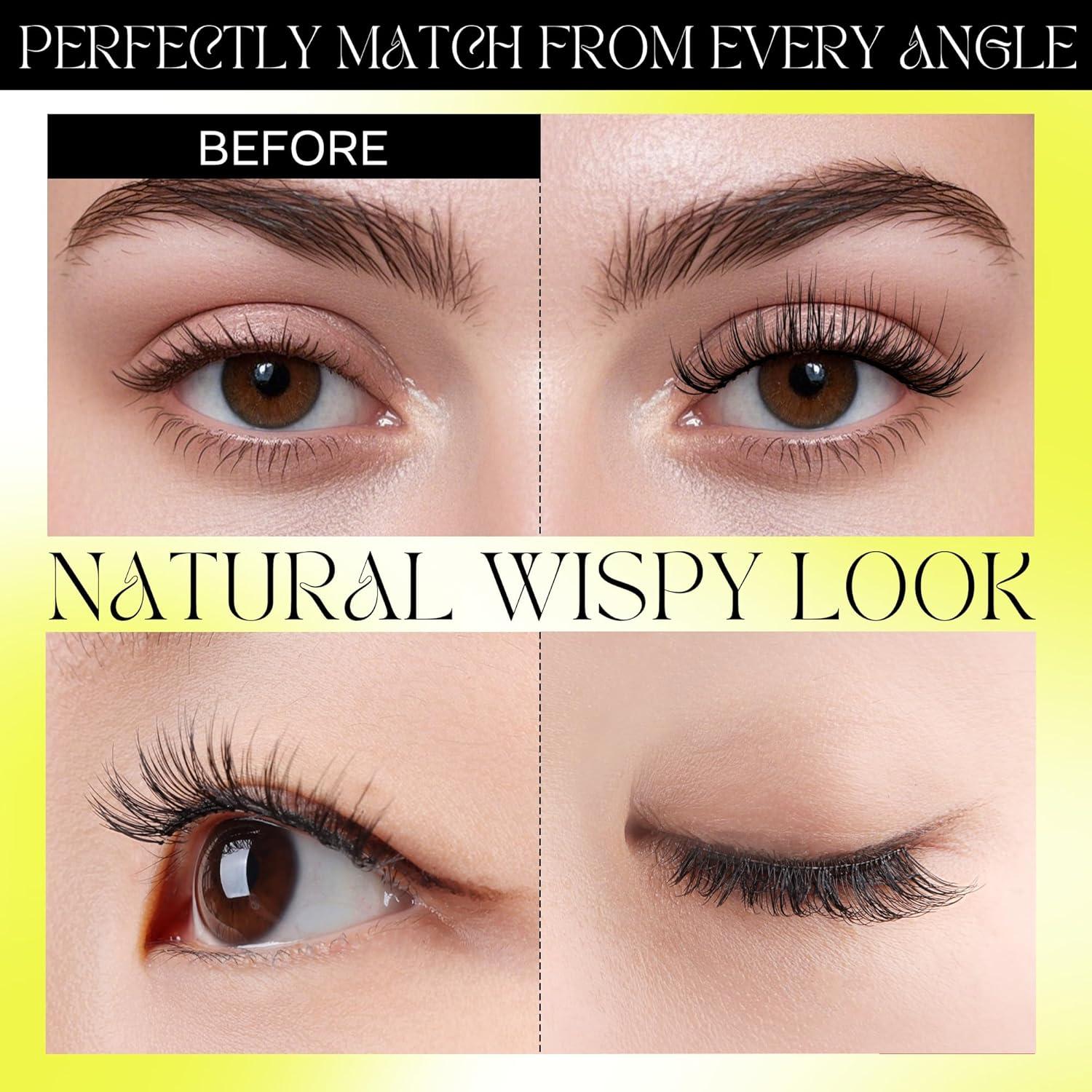 Pestañas Magnéticas CALAILIS M01 Reutilizables con Aplicador