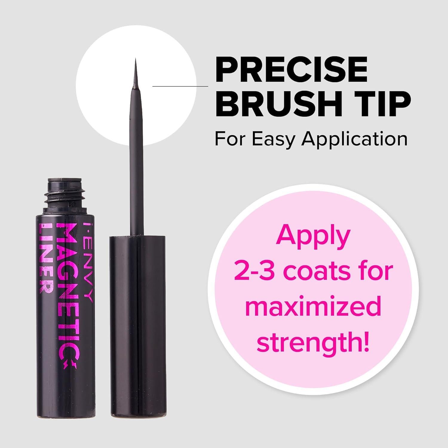 Delineador Magnético KISS i Envy Resistente al Viento 16hrs