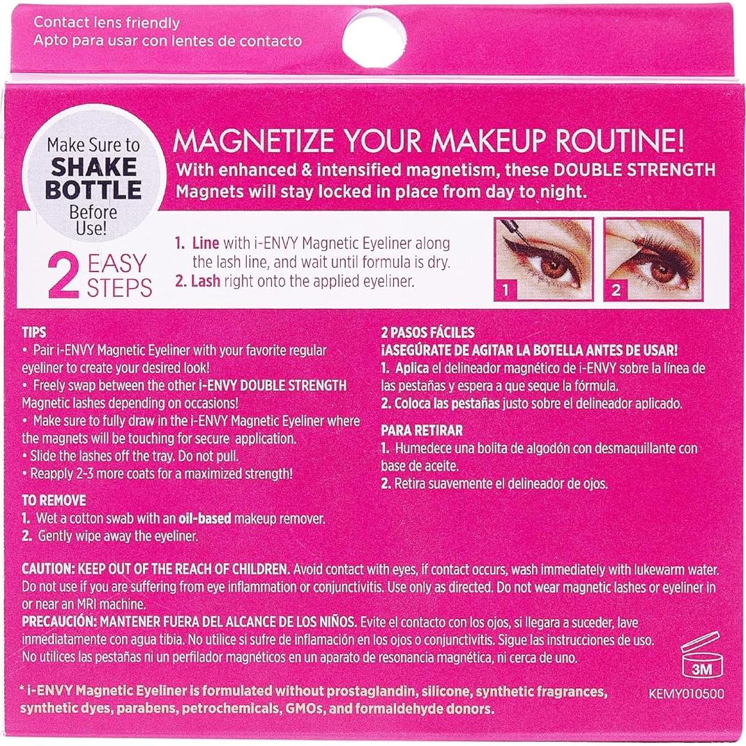 Delineador Magnético KISS i Envy Resistente al Viento 16hrs