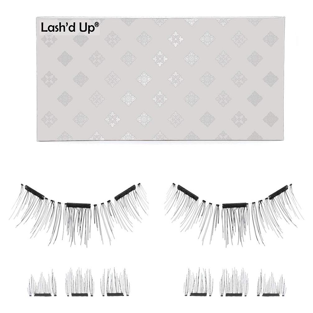 Pestañas Magnéticas Lash'd Up Sin Delineador 3 Imán 11.4x5.8cm